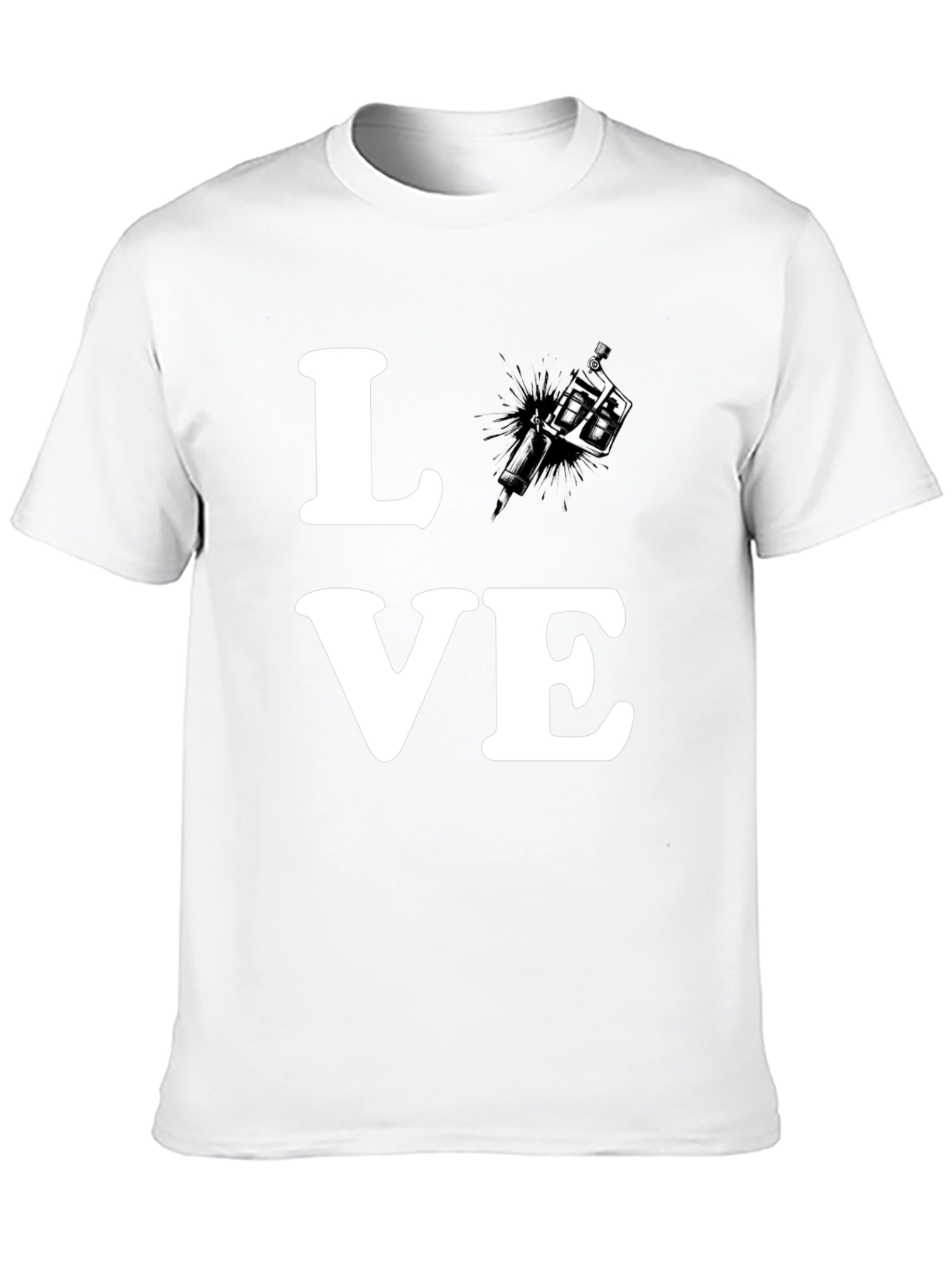 Love Tattoo Artist T-Shirt - Black Graphic Tee