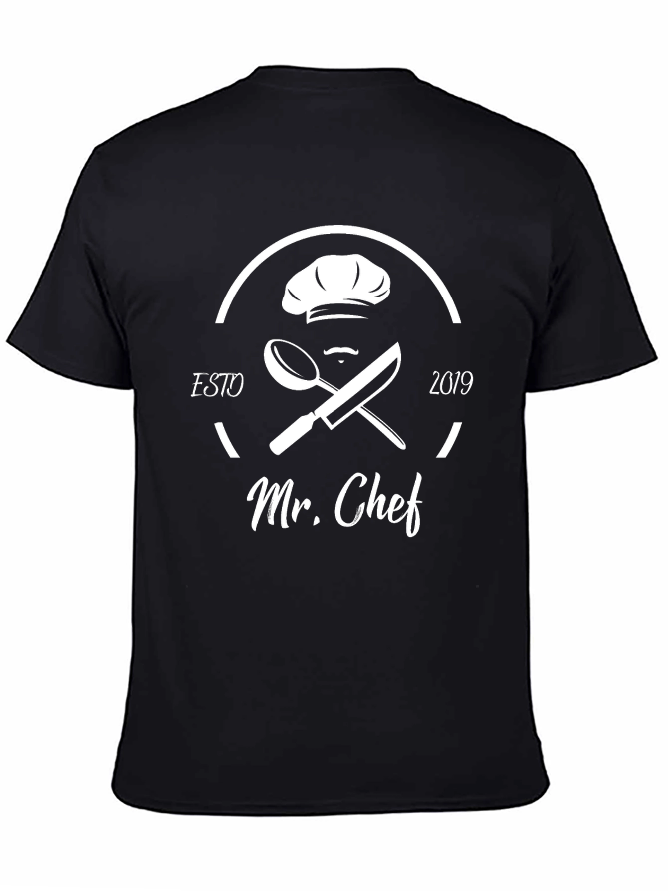 Mr. Chef T-Shirt - ESTD 2019 - Premium Cotton Comfort