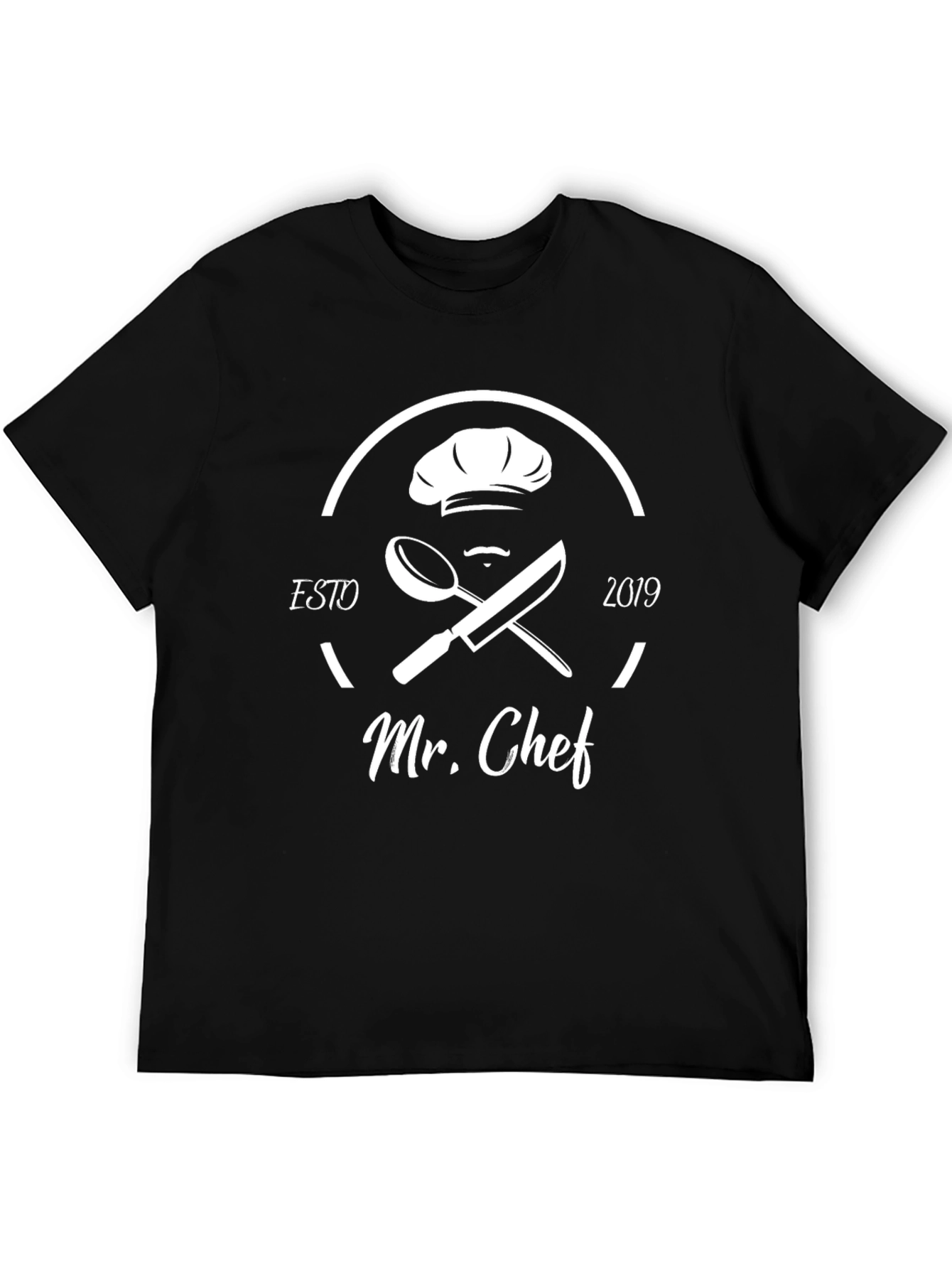 Mr. Chef T-Shirt - ESTD 2019 - Premium Cotton Comfort