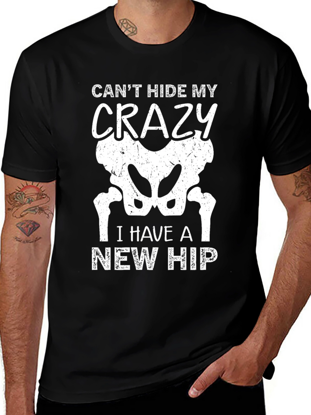 Crazy New Hip Funny Graphic T-Shirt