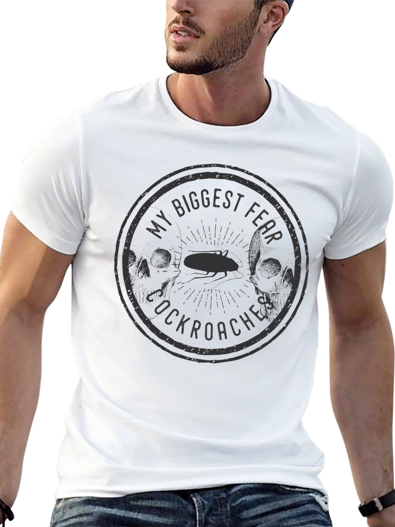 My Biggest Fear Cockroaches Graphic T-Shirt