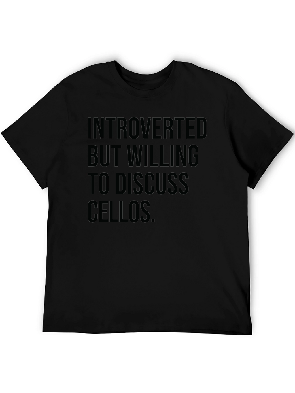 Introverted Cello Enthusiast T-Shirt