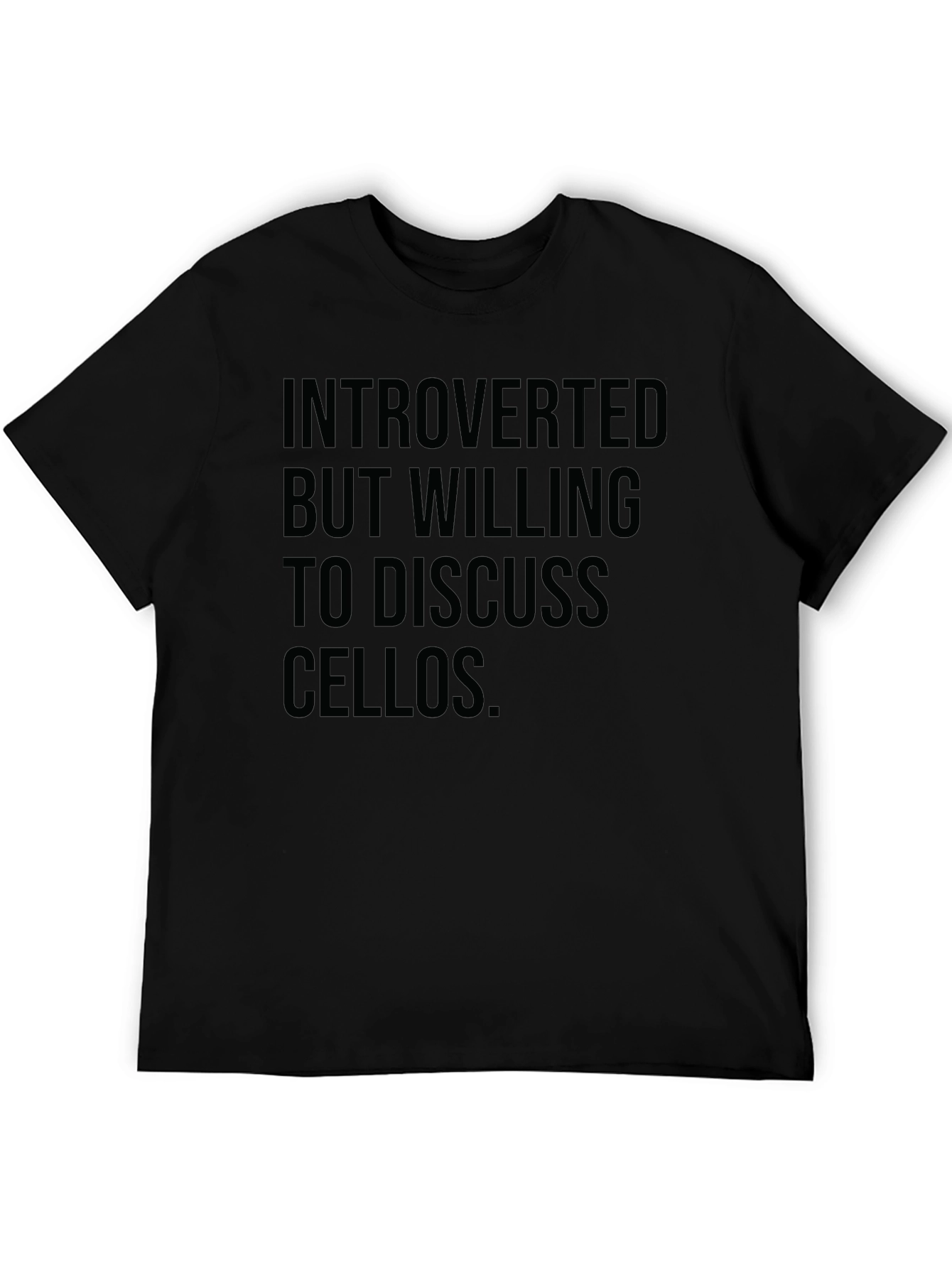 Introverted Cello Enthusiast T-Shirt