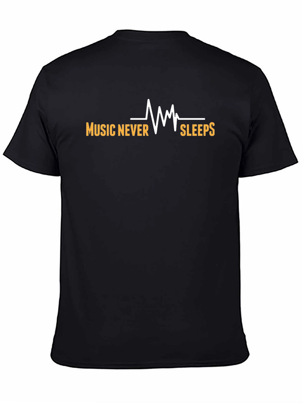 Music Never Sleeps Graphic T-Shirt