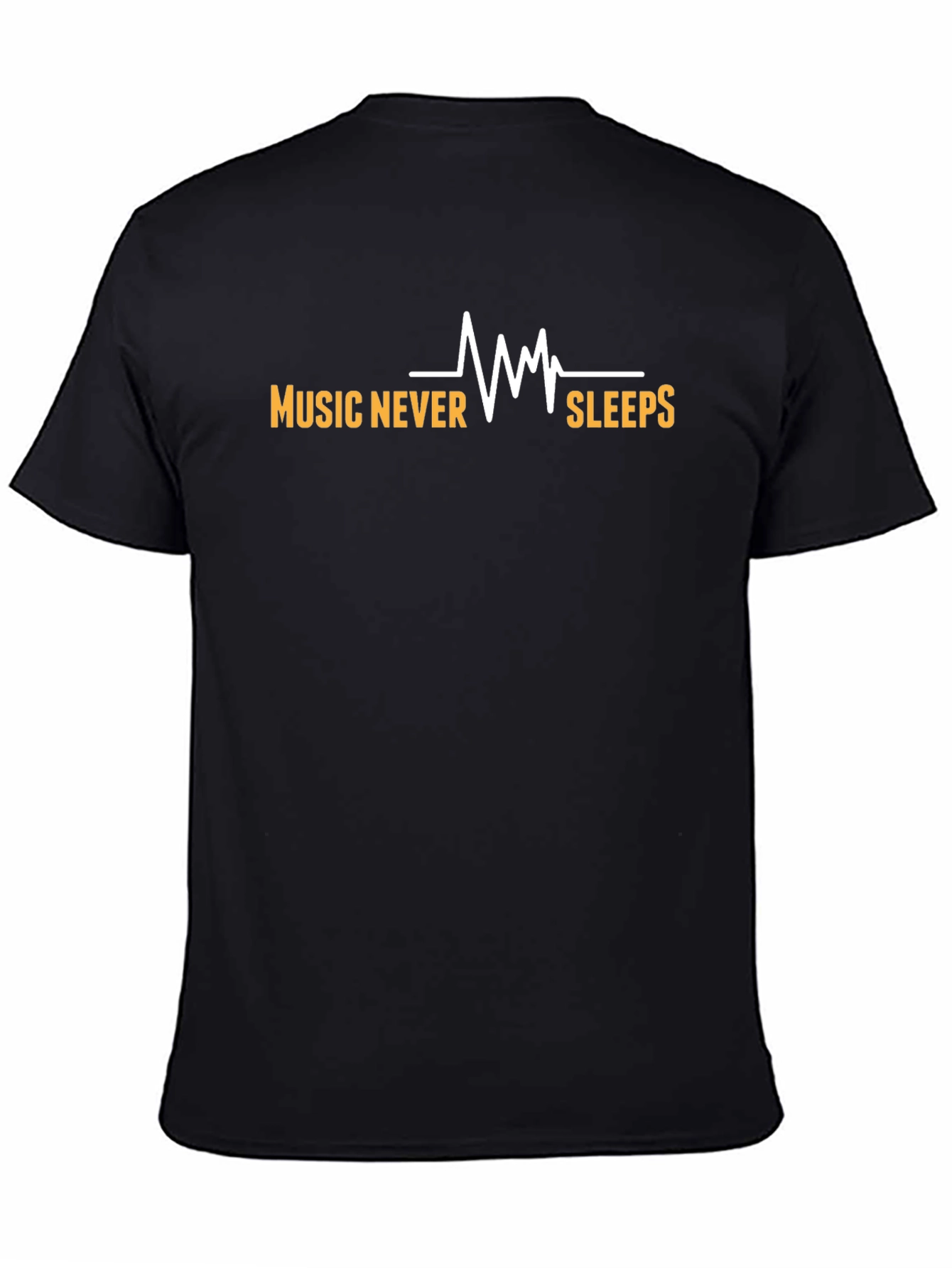 Music Never Sleeps Graphic T-Shirt