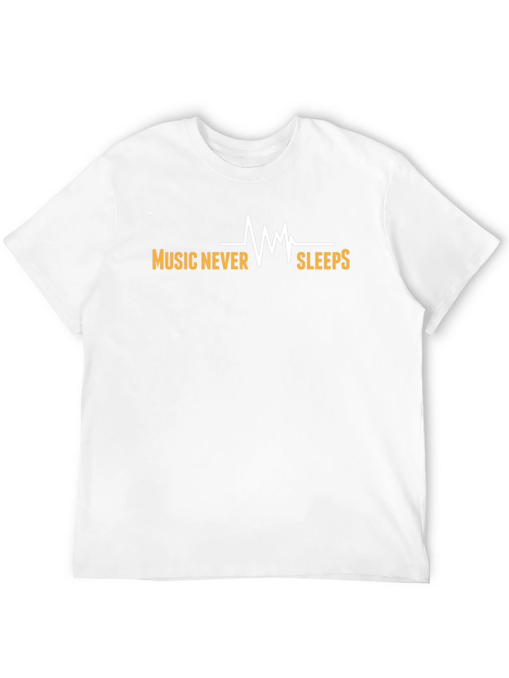 Music Never Sleeps Graphic T-Shirt