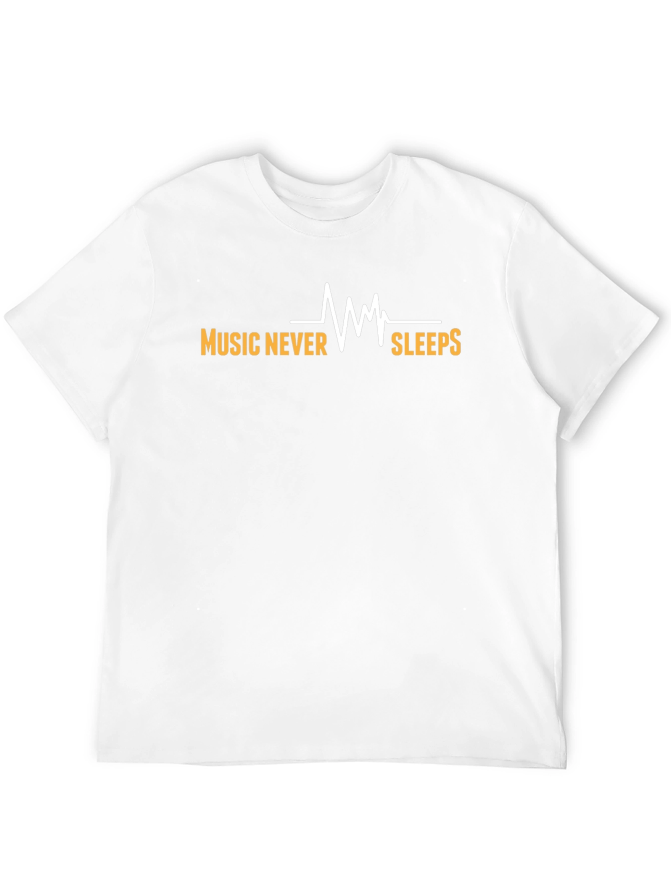 Music Never Sleeps Graphic T-Shirt