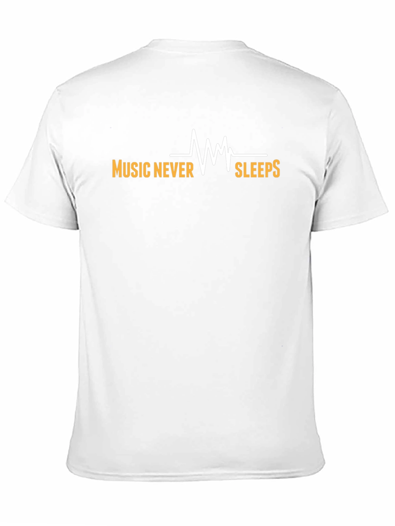 Music Never Sleeps Graphic T-Shirt