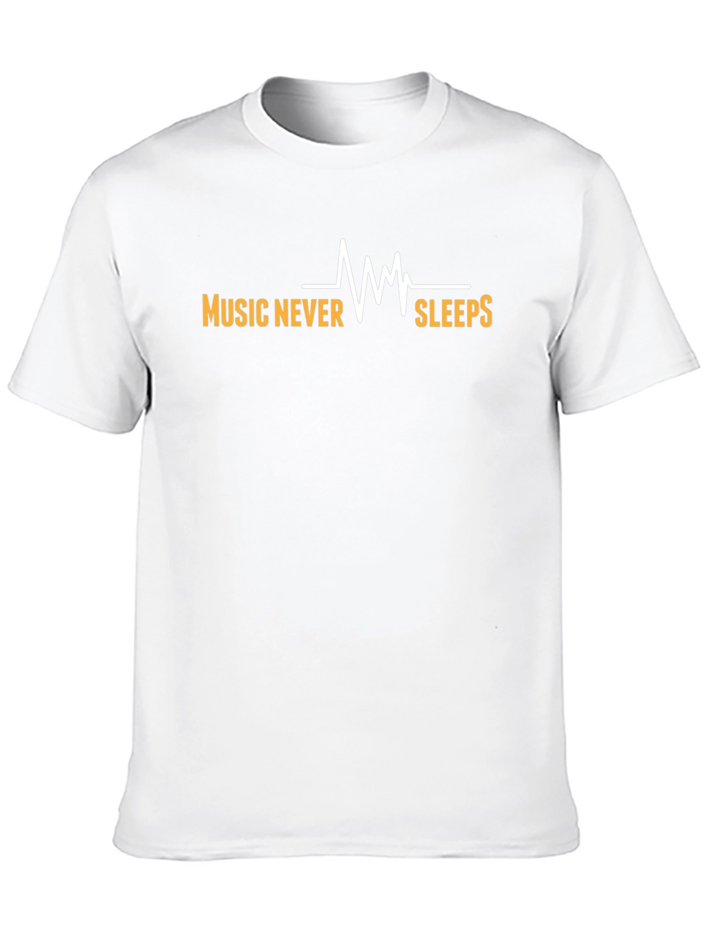 Music Never Sleeps Graphic T-Shirt