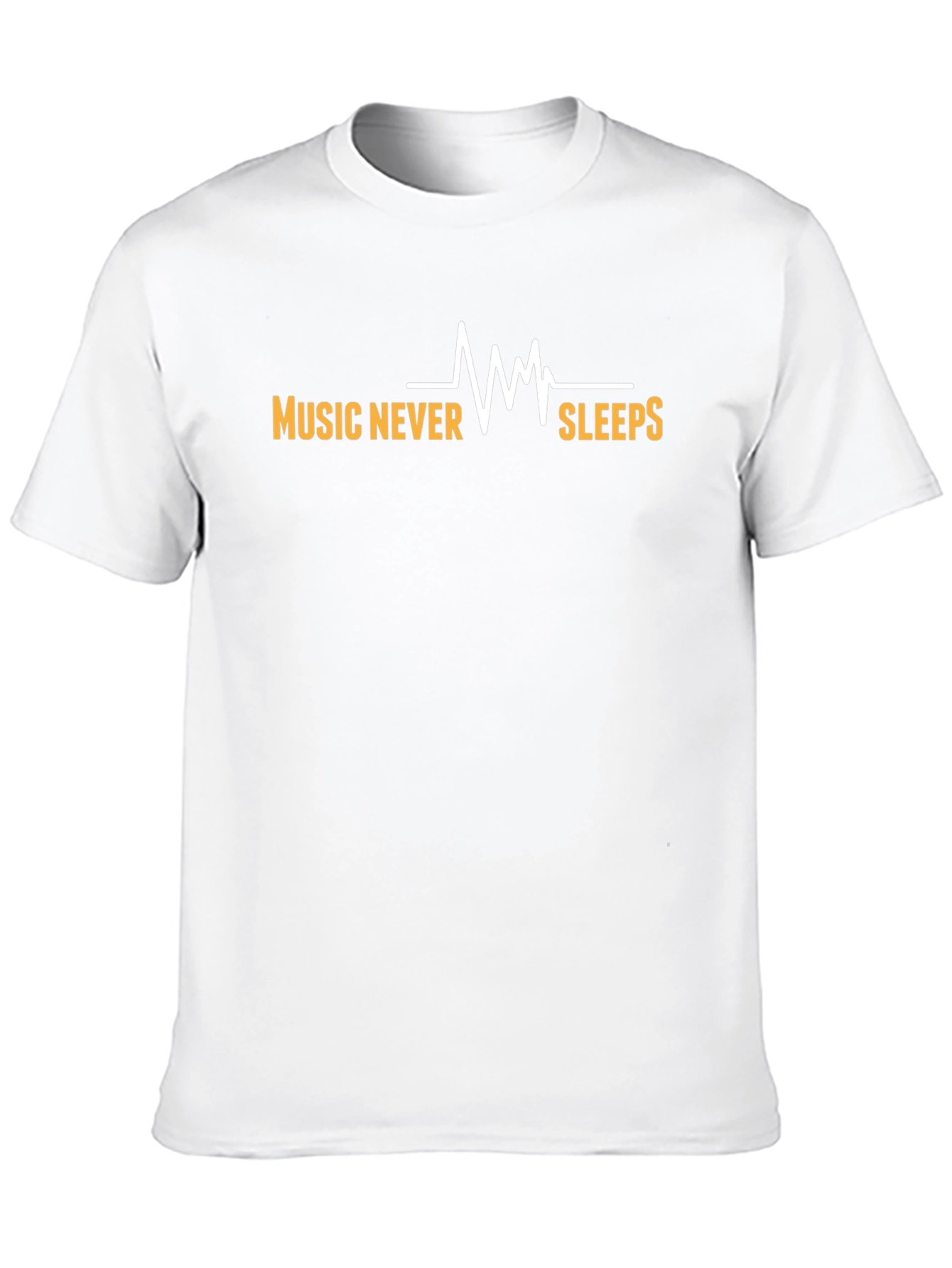Music Never Sleeps Graphic T-Shirt