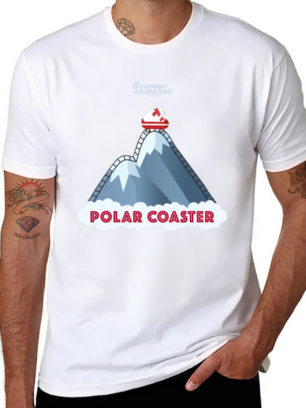 Polar Coaster T-Shirt - Farmers Almanac