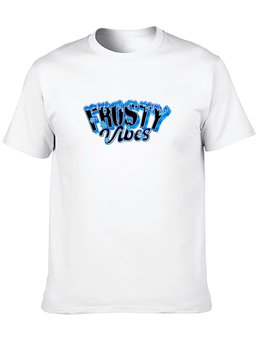 Frosty Vibes Black T-Shirt