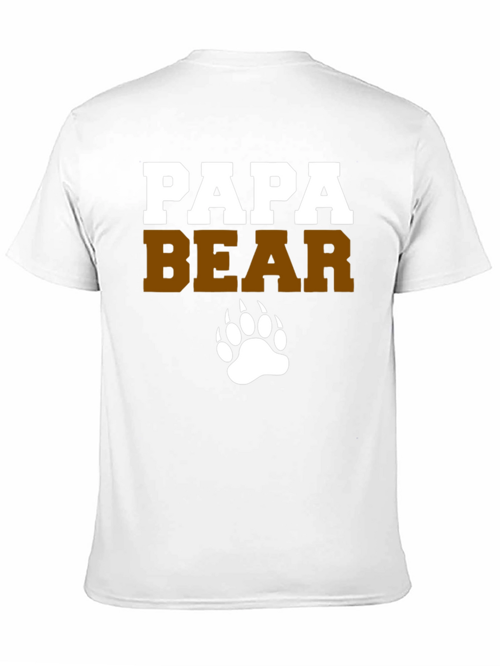 Papa Bear Graphic T-Shirt - Fathers Day Gift