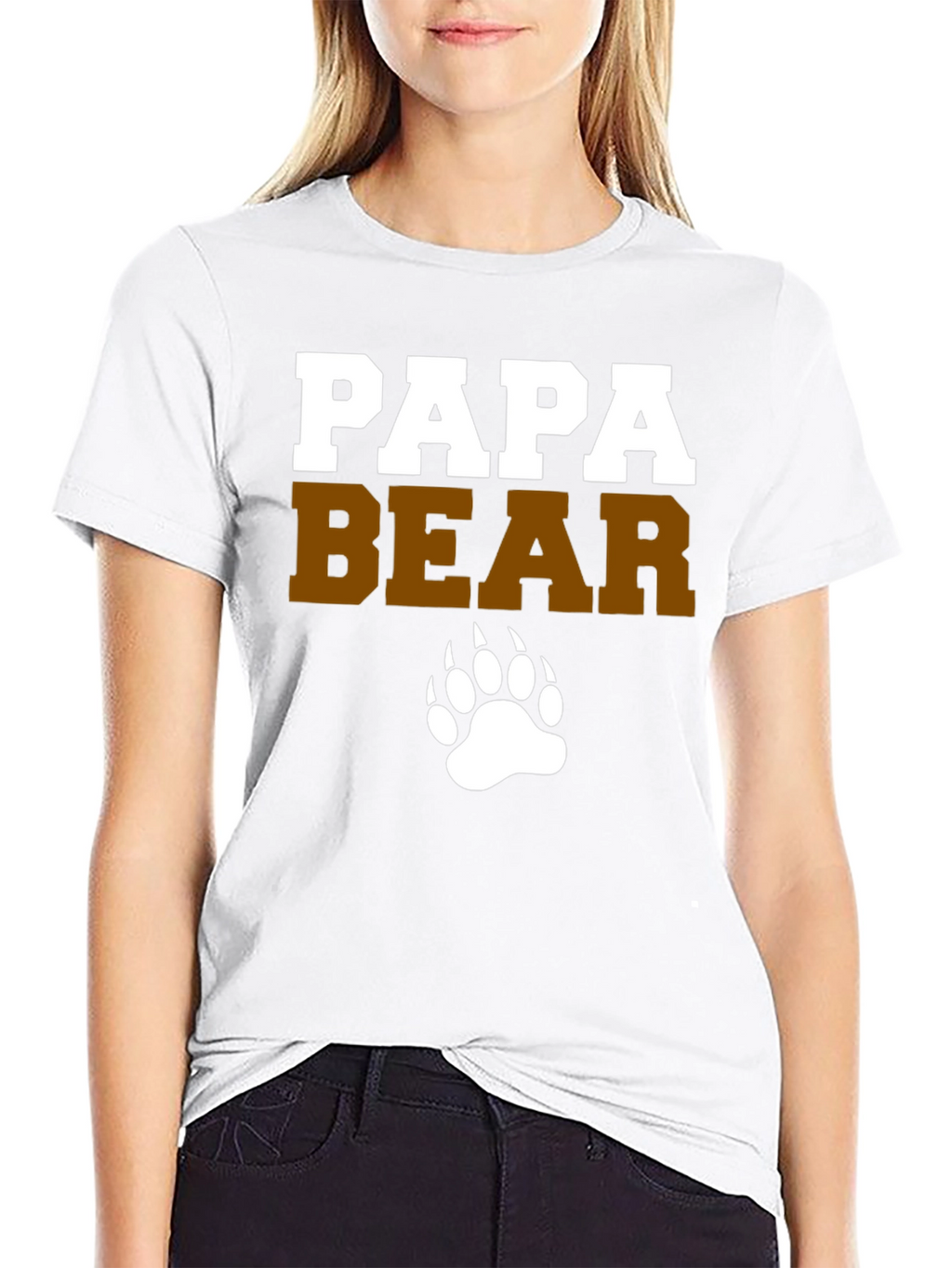 Papa Bear Graphic T-Shirt - Fathers Day Gift