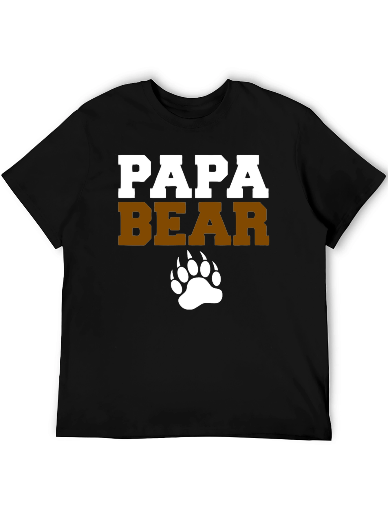 Papa Bear Graphic T-Shirt - Fathers Day Gift