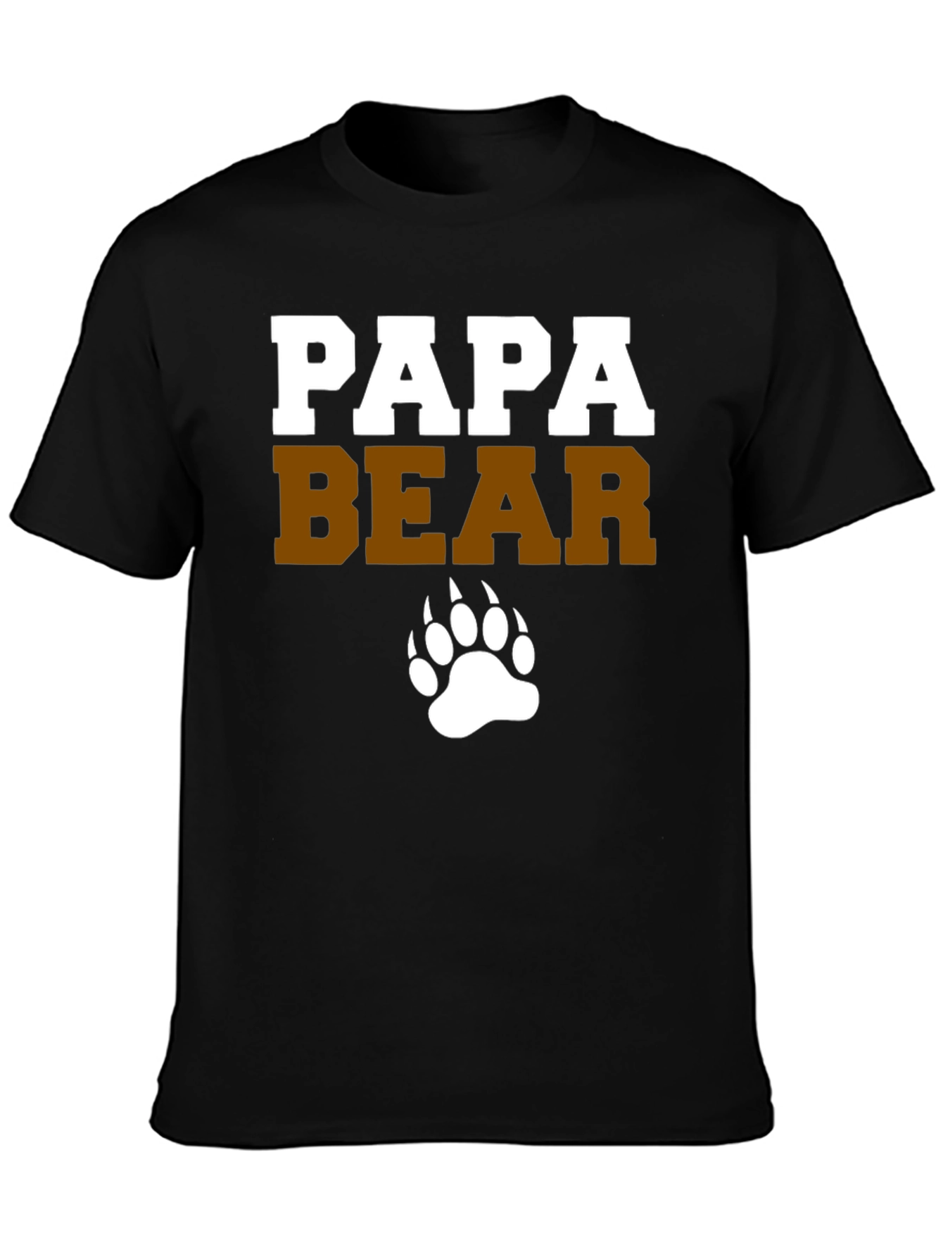 Papa Bear Graphic T-Shirt - Fathers Day Gift