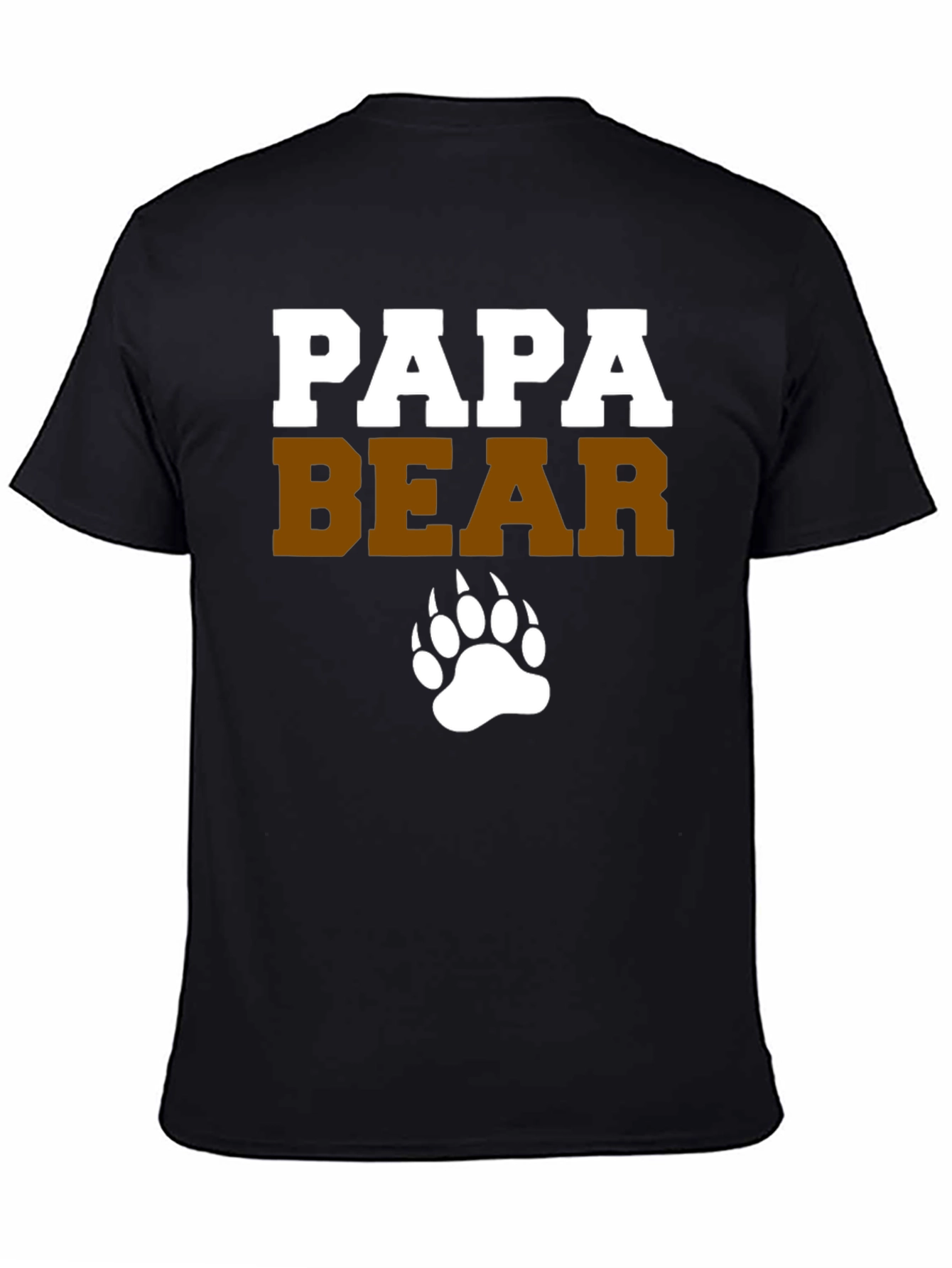 Papa Bear Graphic T-Shirt - Fathers Day Gift