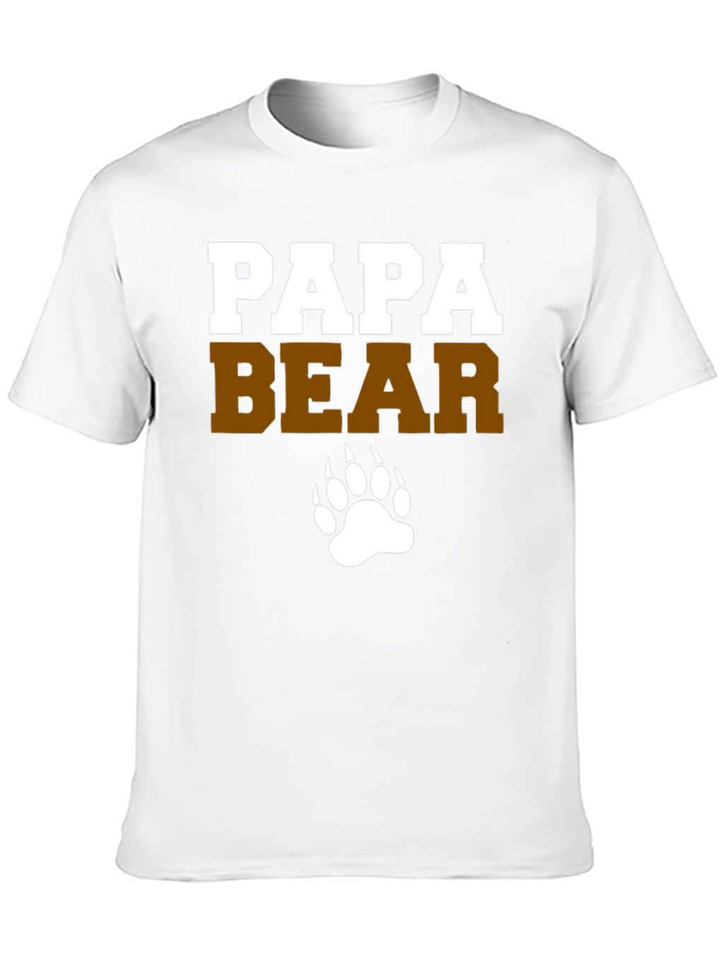 Papa Bear Graphic T-Shirt - Fathers Day Gift