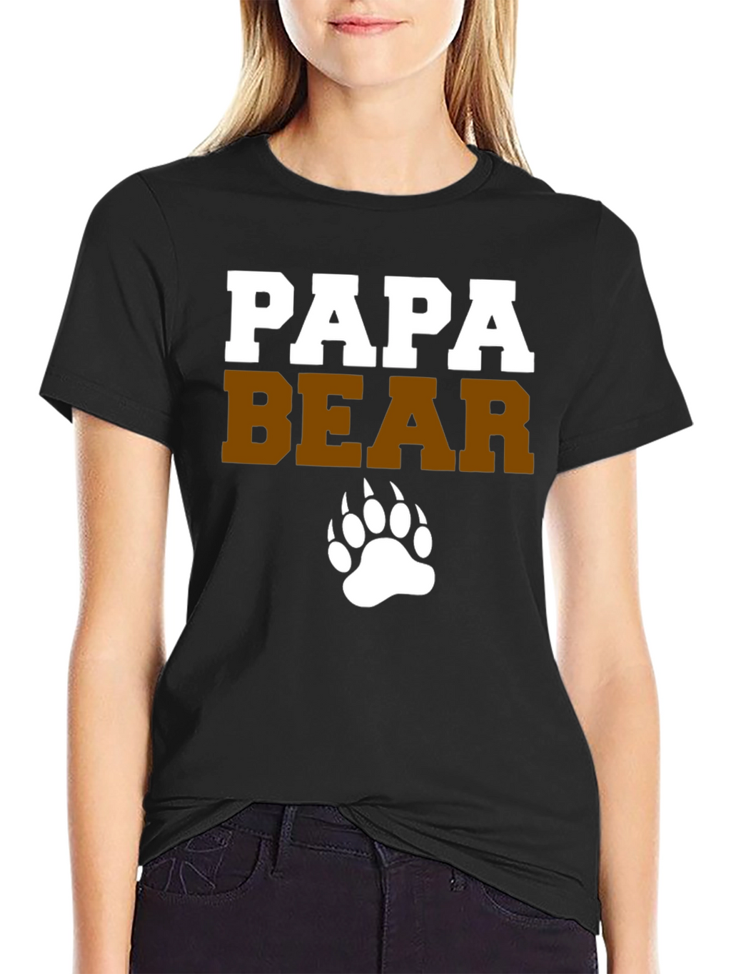 Papa Bear Graphic T-Shirt - Fathers Day Gift