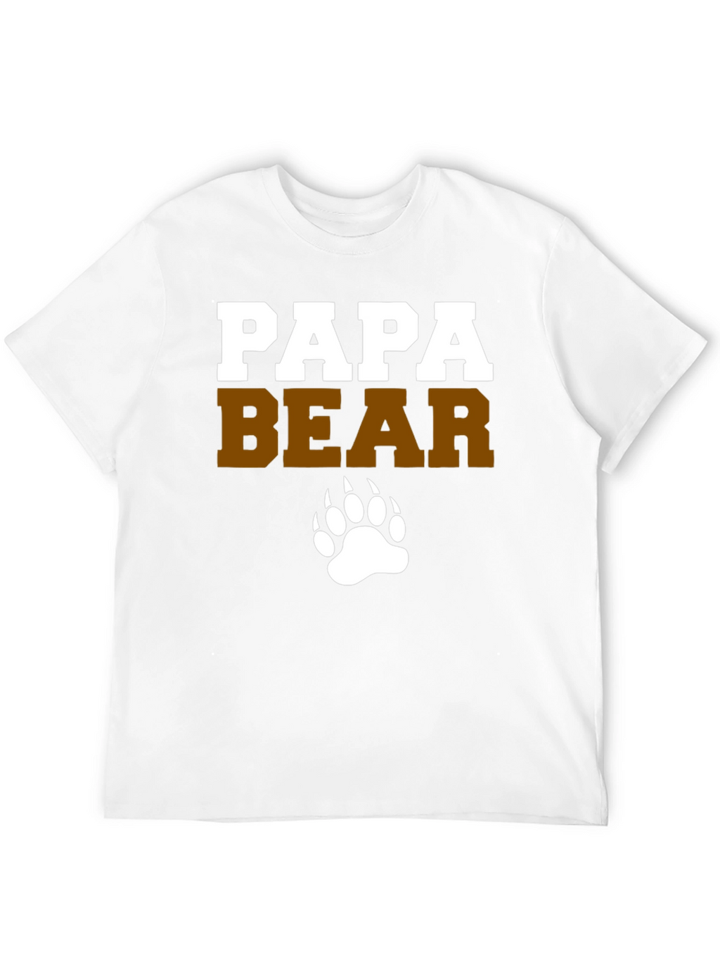 Papa Bear Graphic T-Shirt - Fathers Day Gift