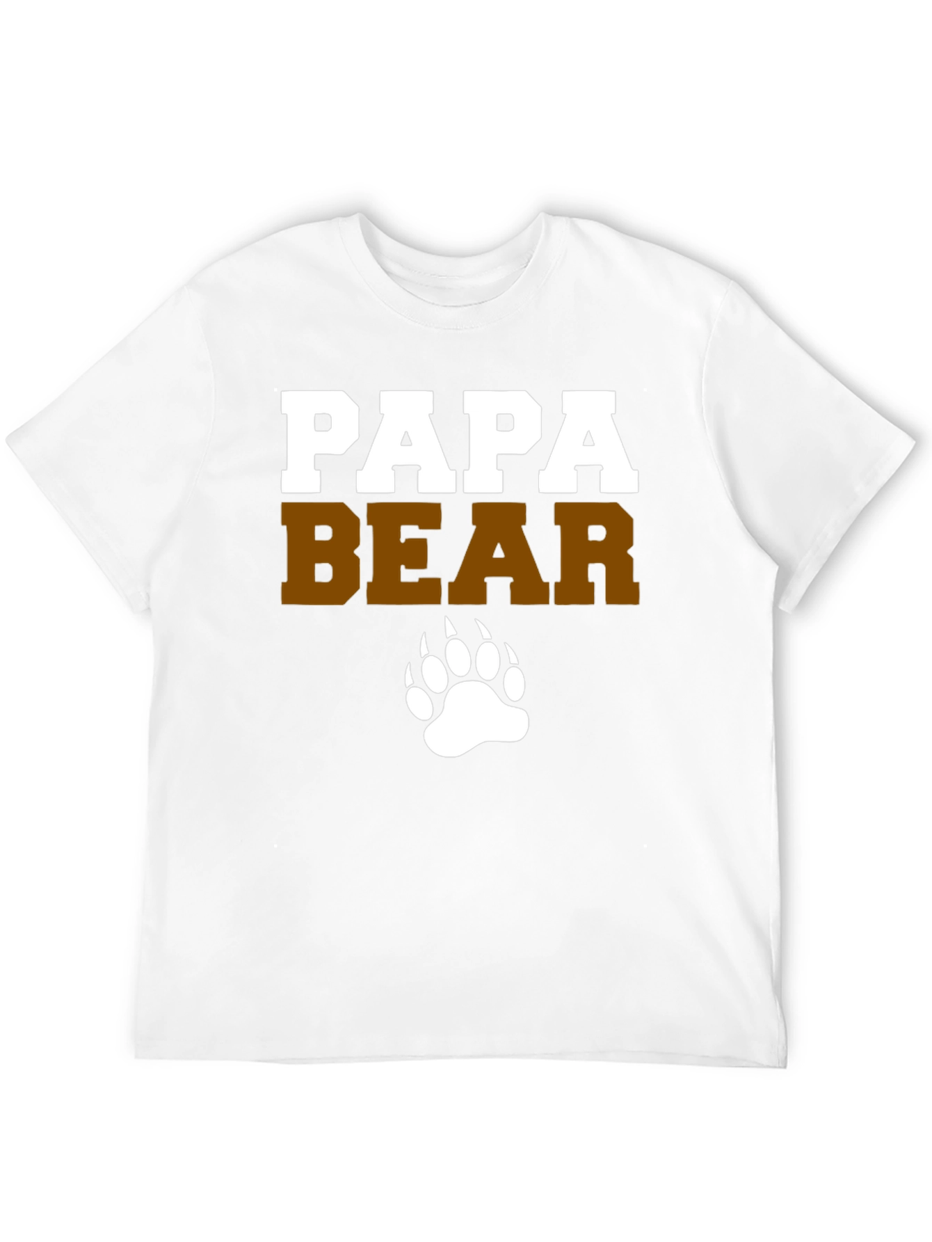 Papa Bear Graphic T-Shirt - Fathers Day Gift