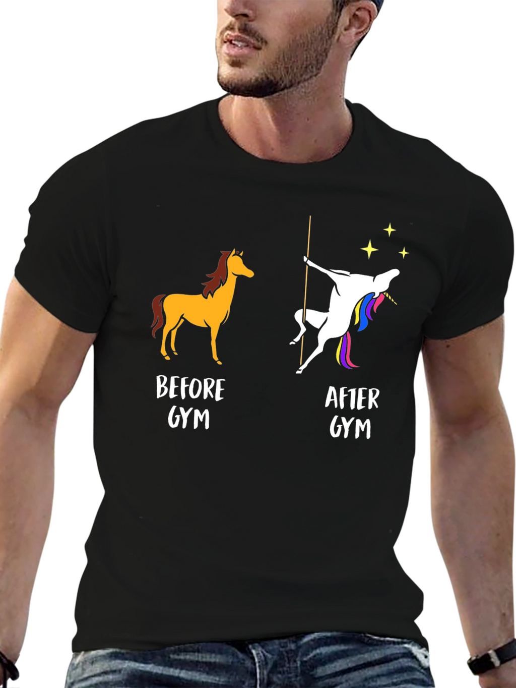 Before and After Gym T-Shirt