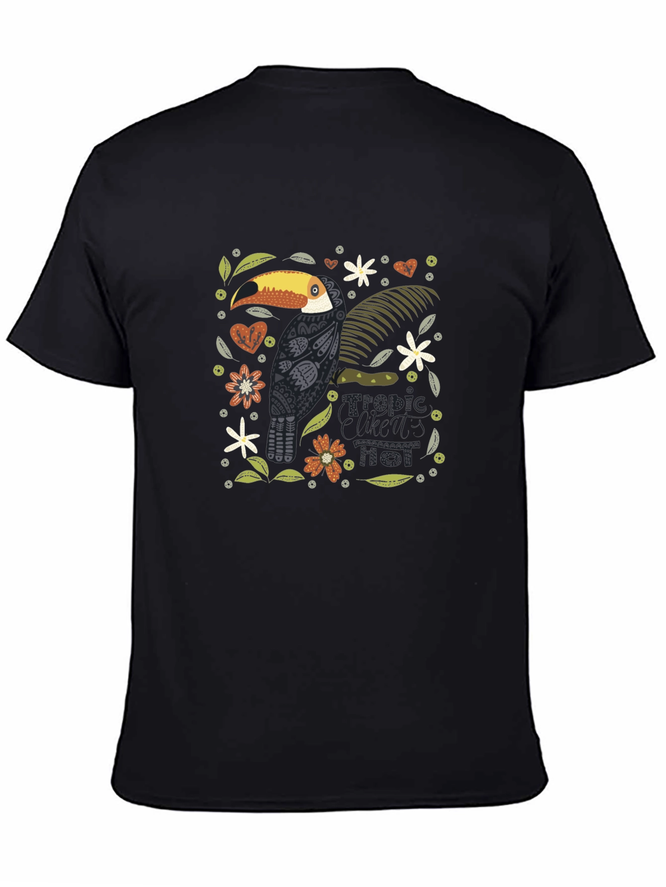 Tropical Toucan Graphic Tee - Stylish Comfort