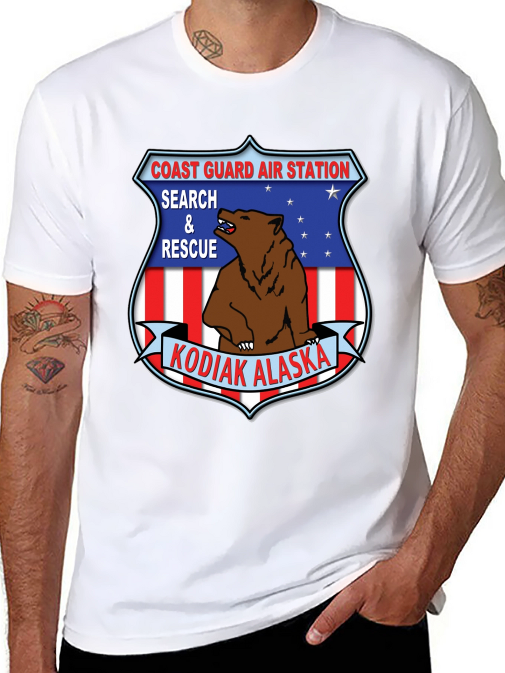Coast Guard Air Station Kodiak Alaska T-Shirt
