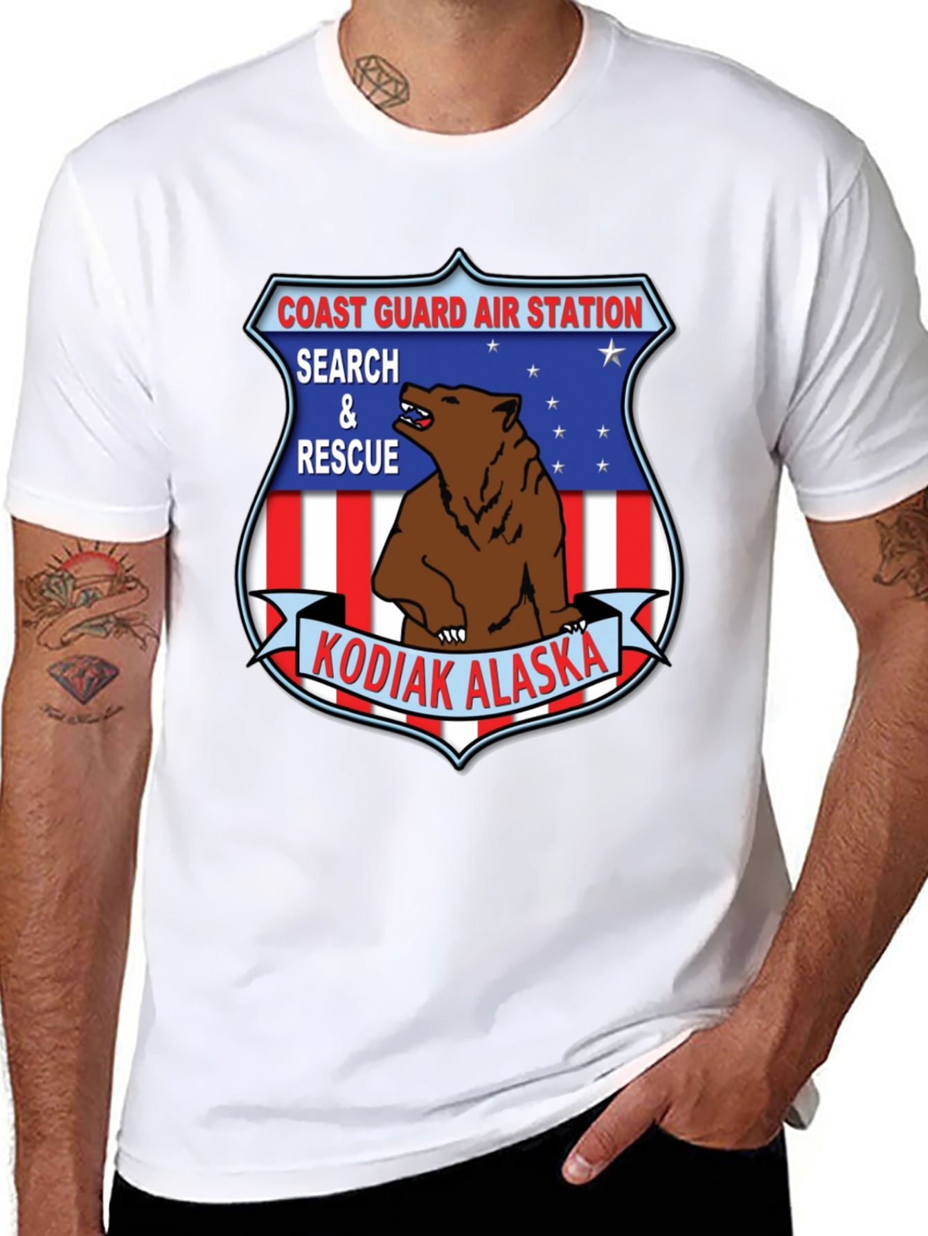 Coast Guard Air Station Kodiak Alaska T-Shirt