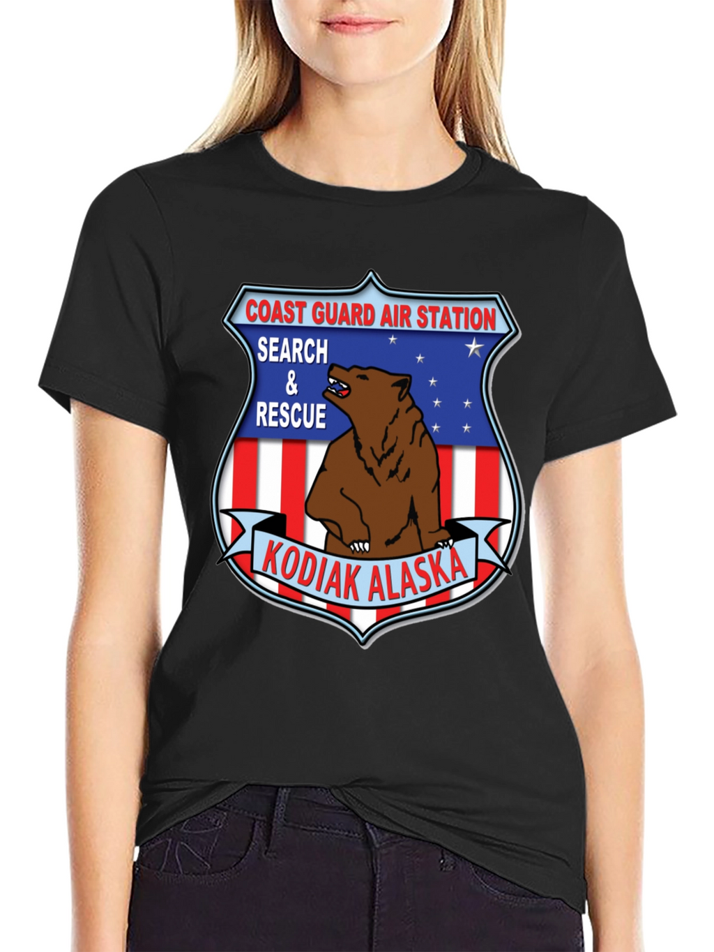 Coast Guard Air Station Kodiak Alaska T-Shirt