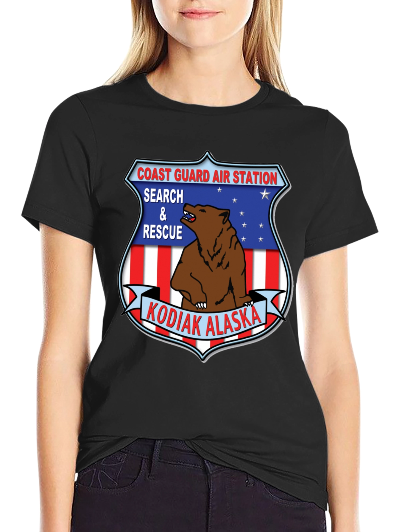Coast Guard Air Station Kodiak Alaska T-Shirt