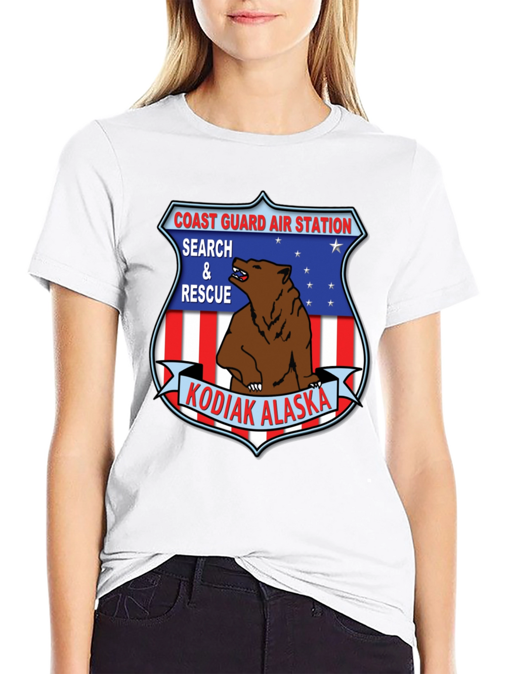 Coast Guard Air Station Kodiak Alaska T-Shirt
