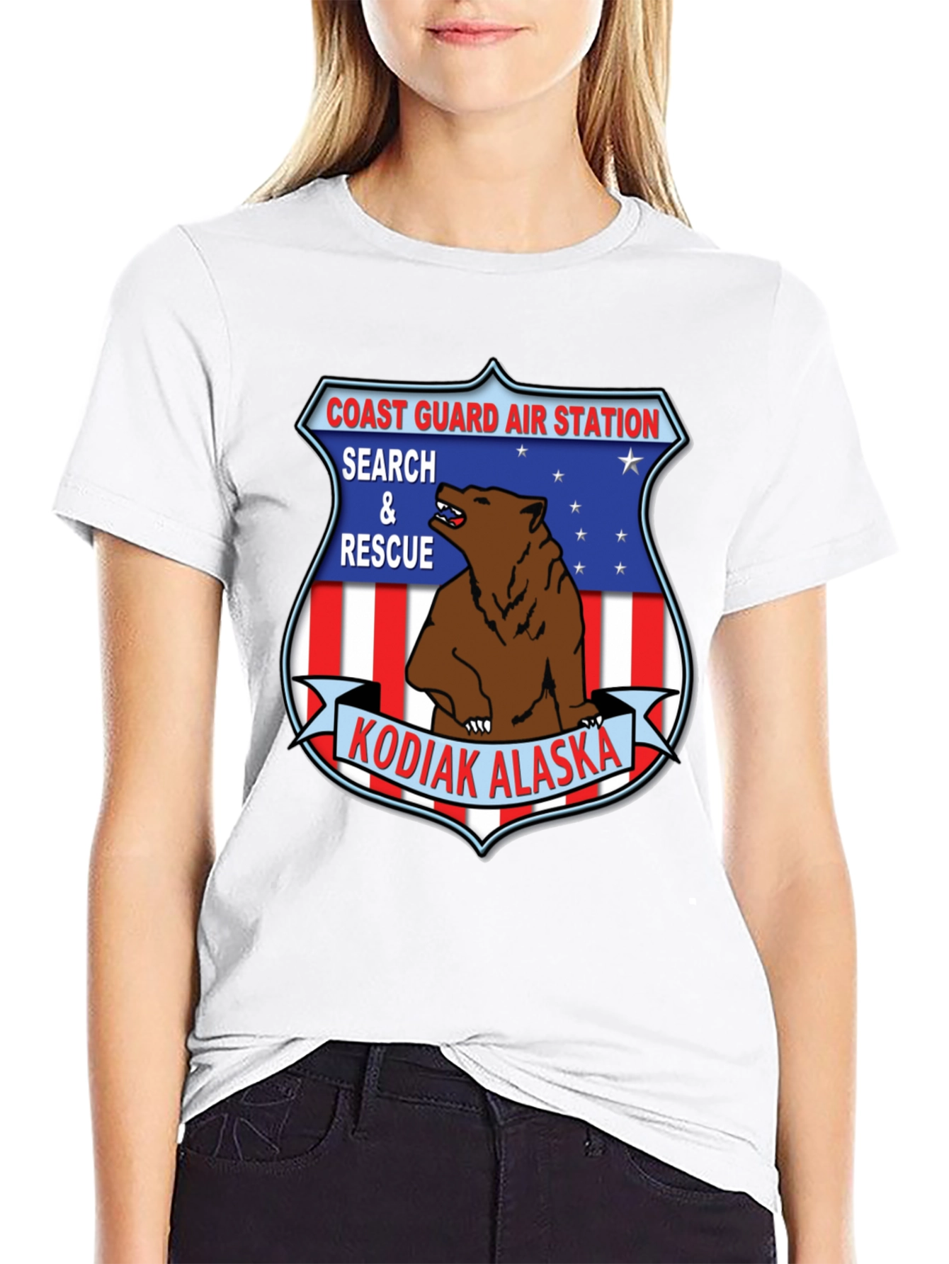 Coast Guard Air Station Kodiak Alaska T-Shirt