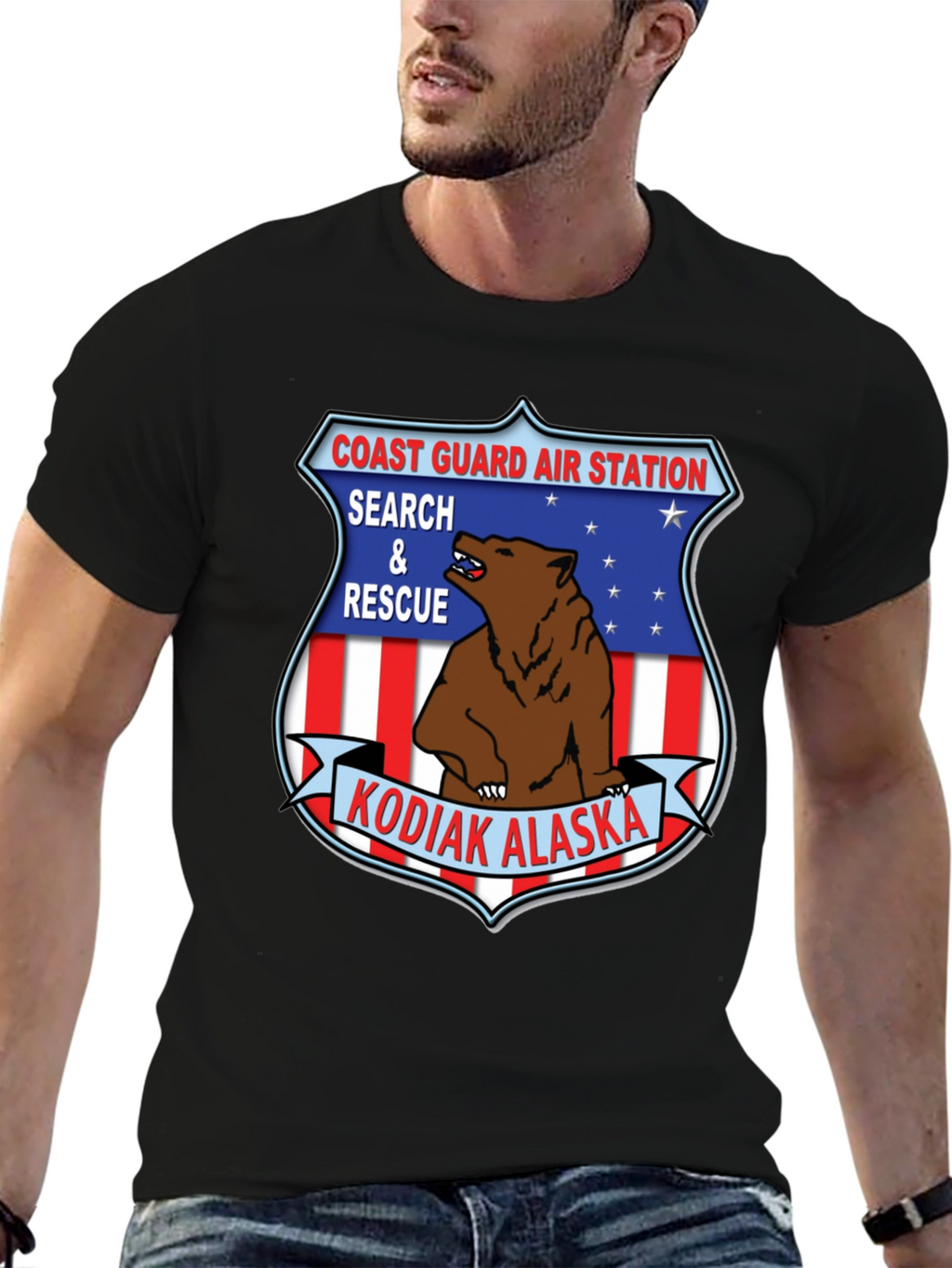 Coast Guard Air Station Kodiak Alaska T-Shirt