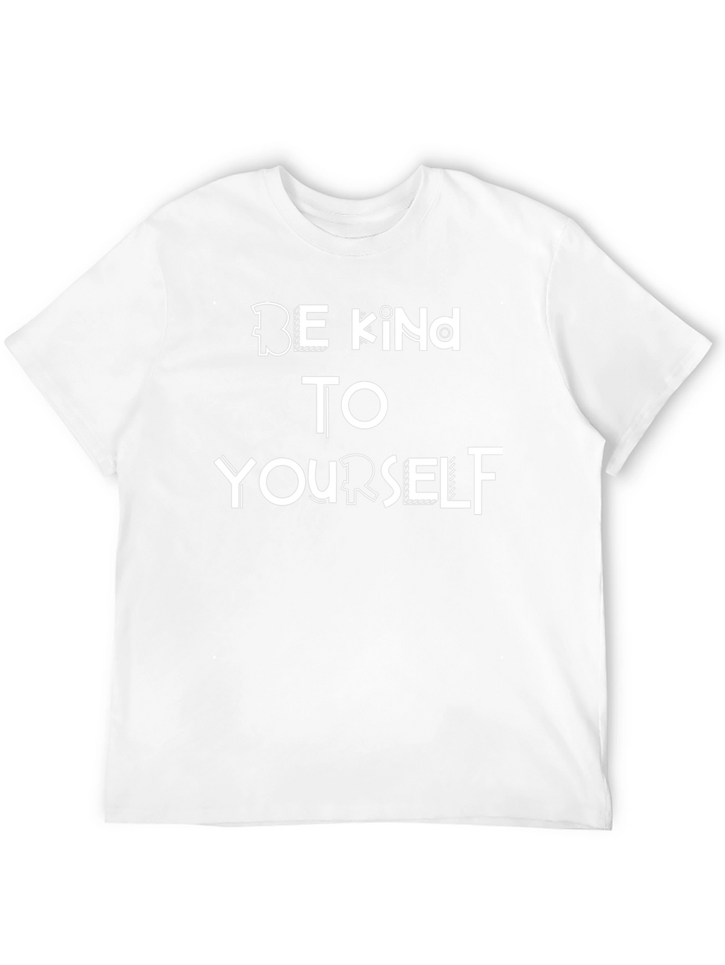 Be Kind To Yourself T-Shirt - Black Graphic Tee