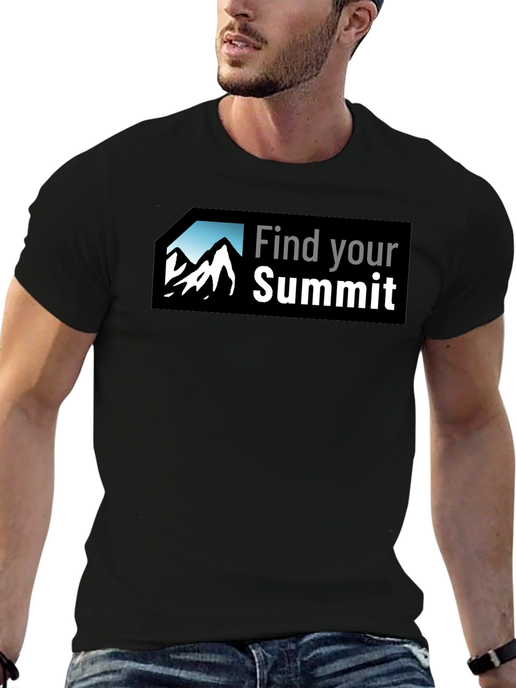 Find Your Summit Graphic Tee - Mountain Adventure T-Shirt