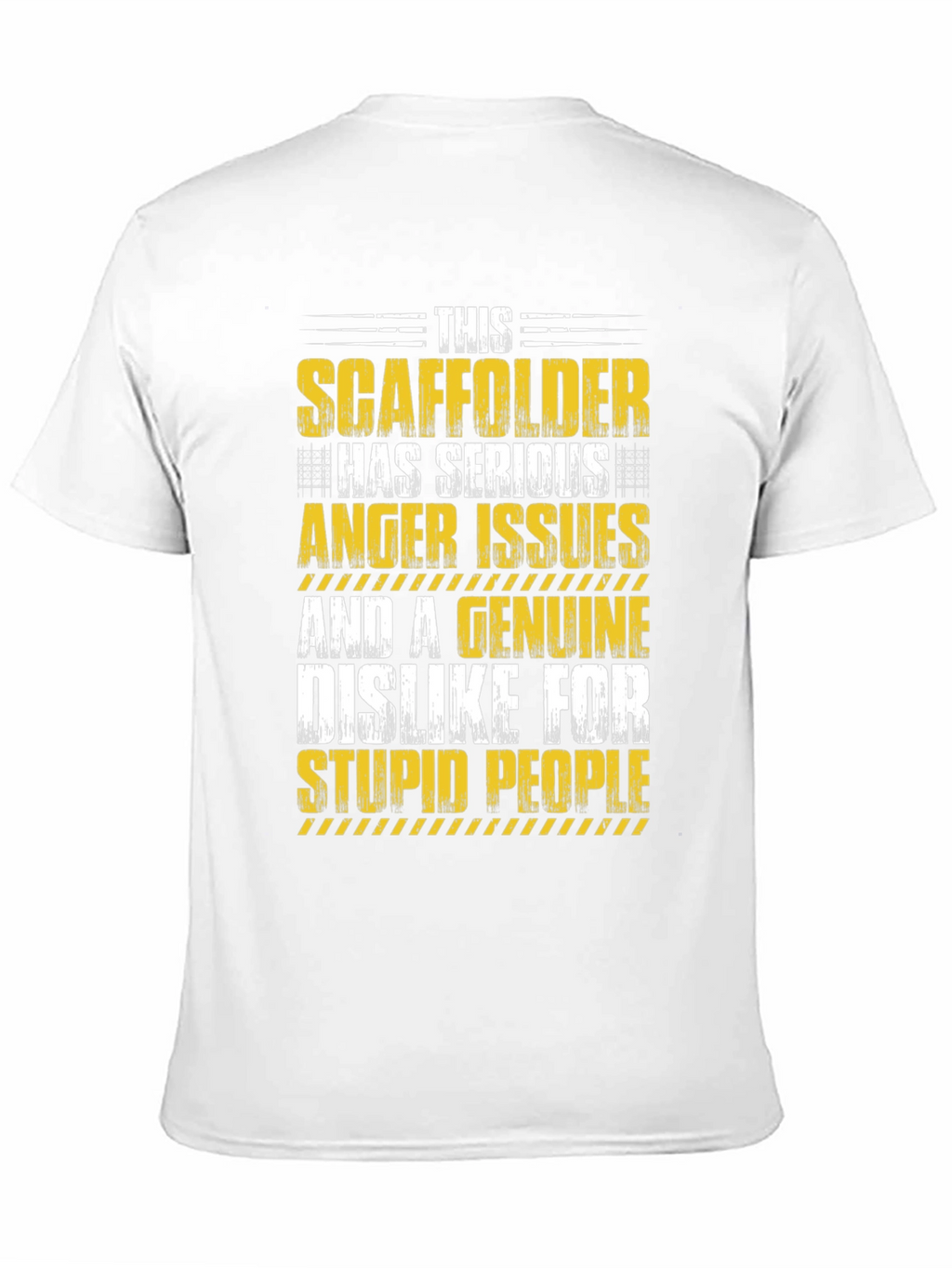 Scaffolder Anger Issues Graphic Tee