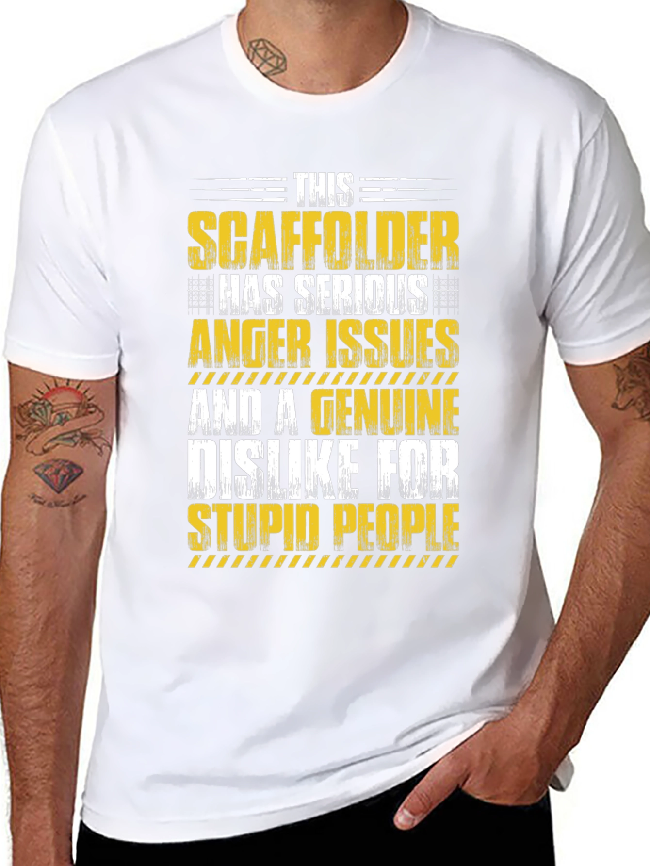 Scaffolder Anger Issues Graphic Tee