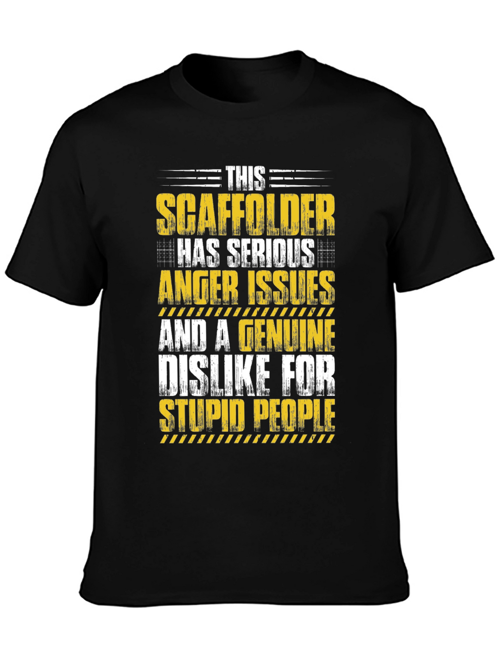 Scaffolder Anger Issues Graphic Tee