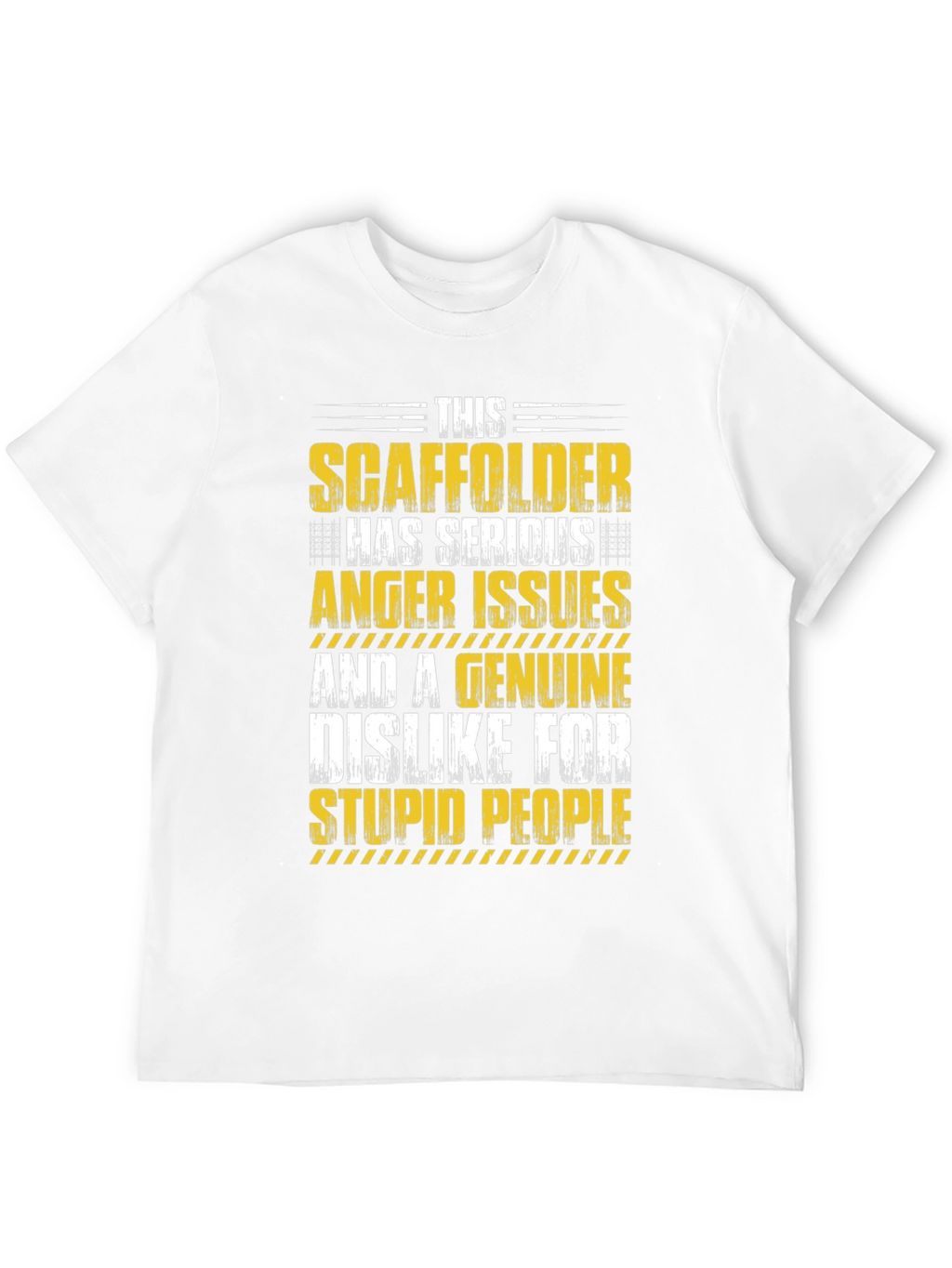 Scaffolder Anger Issues Graphic Tee