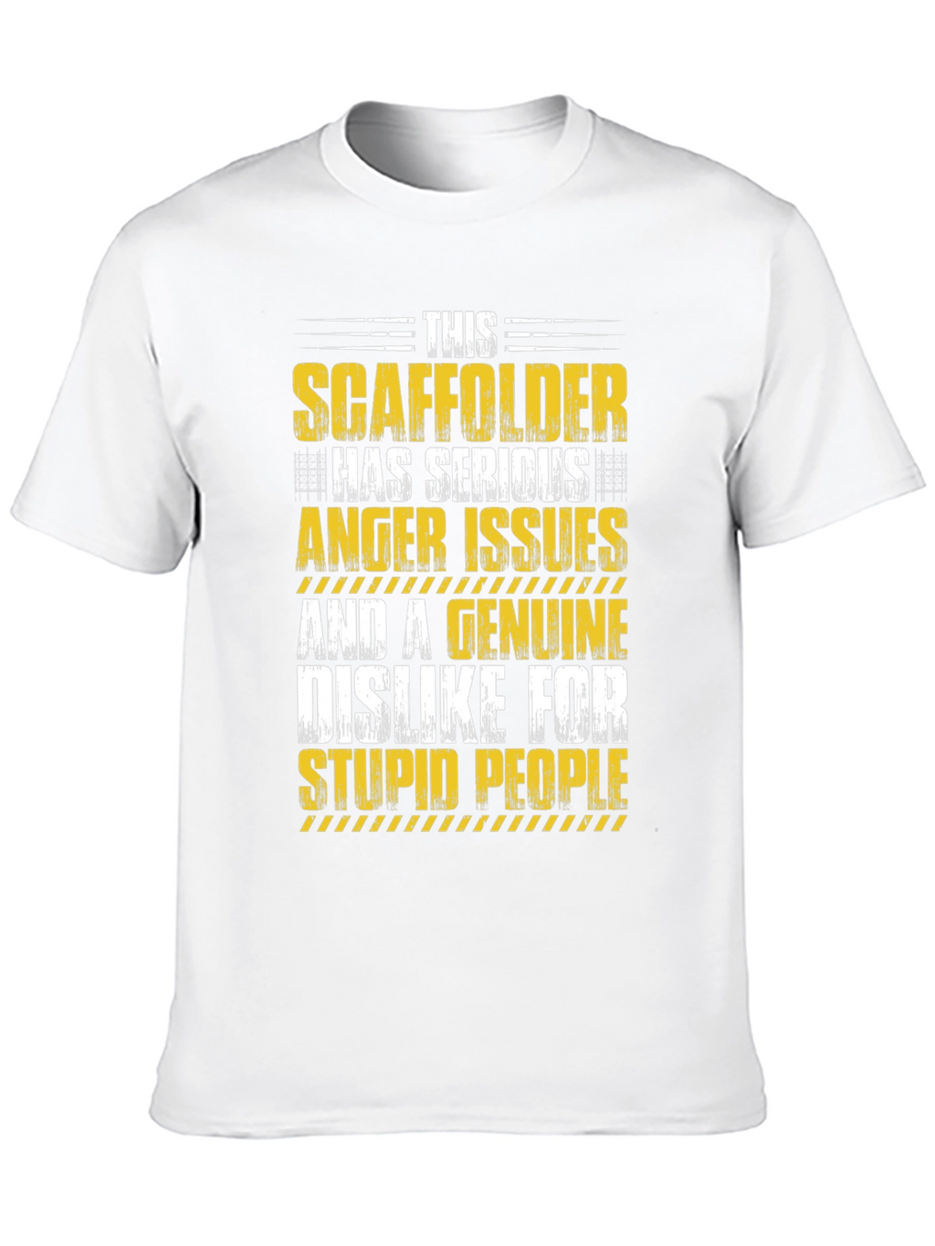 Scaffolder Anger Issues Graphic Tee