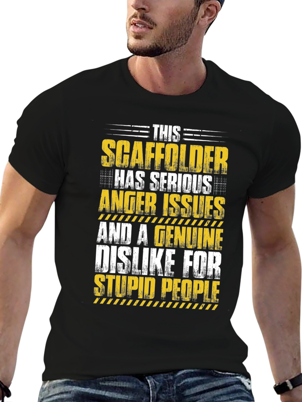 Scaffolder Anger Issues Graphic Tee
