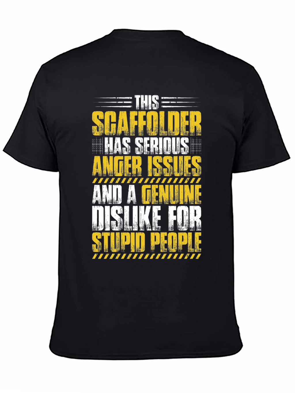 Scaffolder Anger Issues Graphic Tee