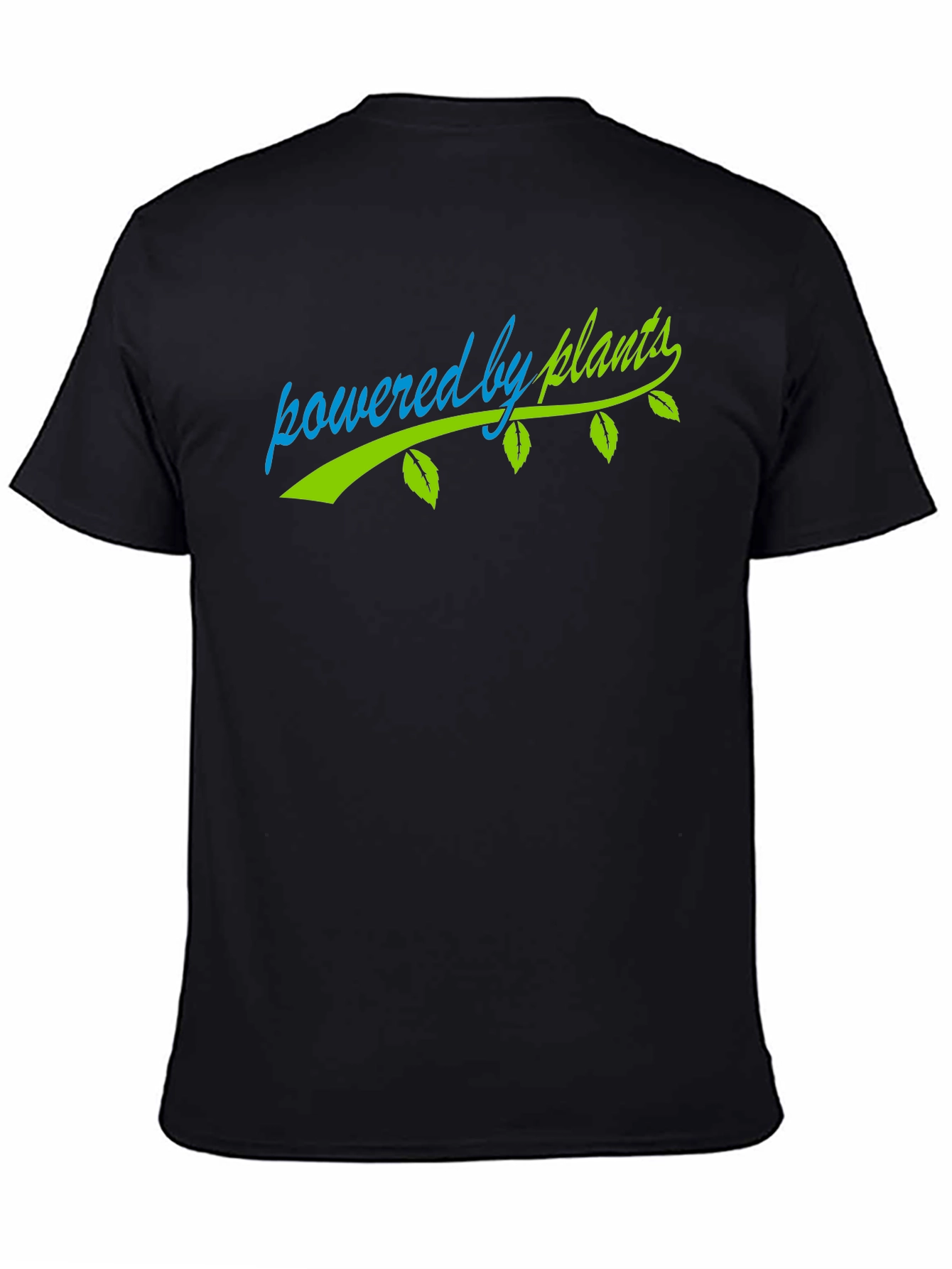 Powered by Plants Black T-Shirt