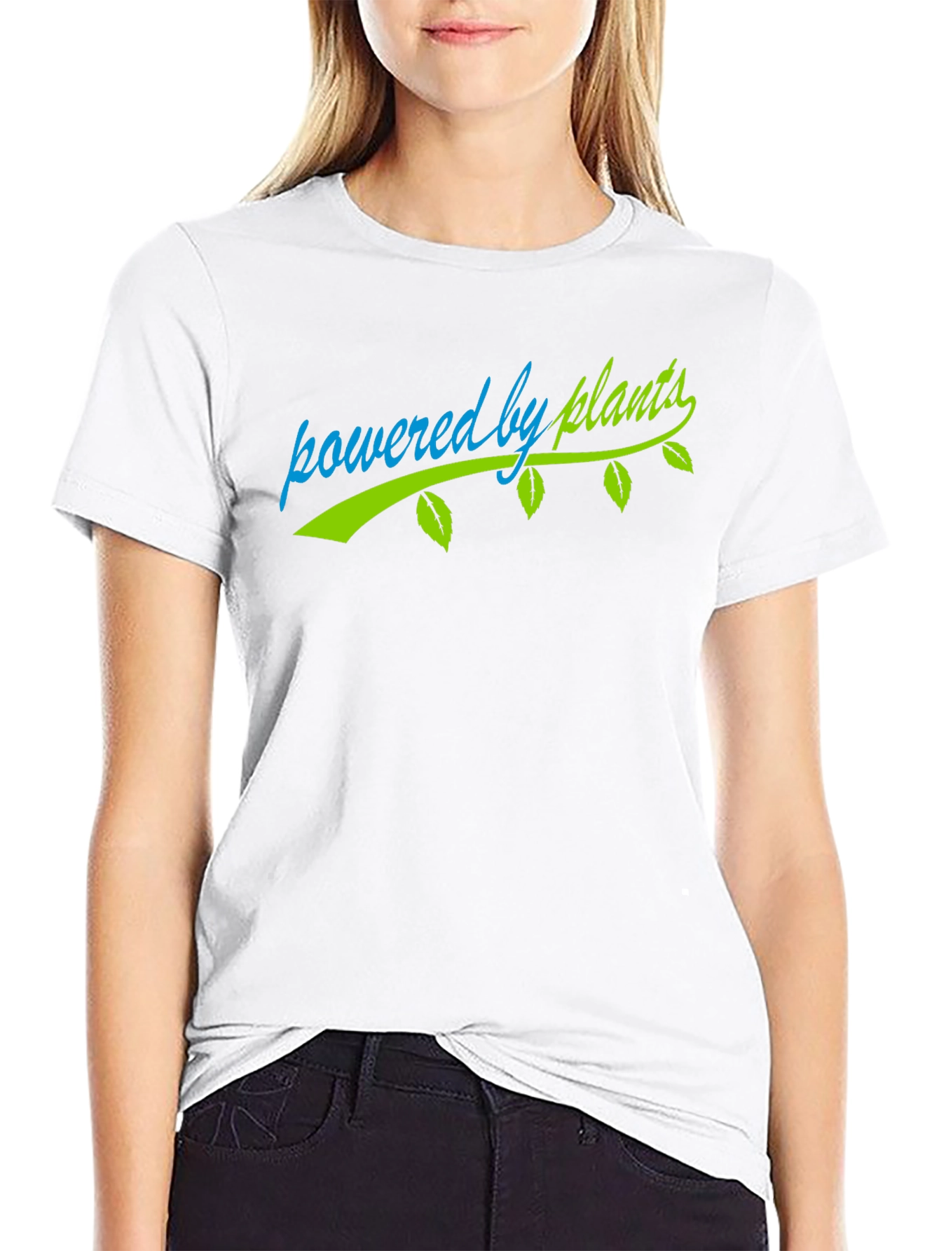 Powered by Plants Black T-Shirt