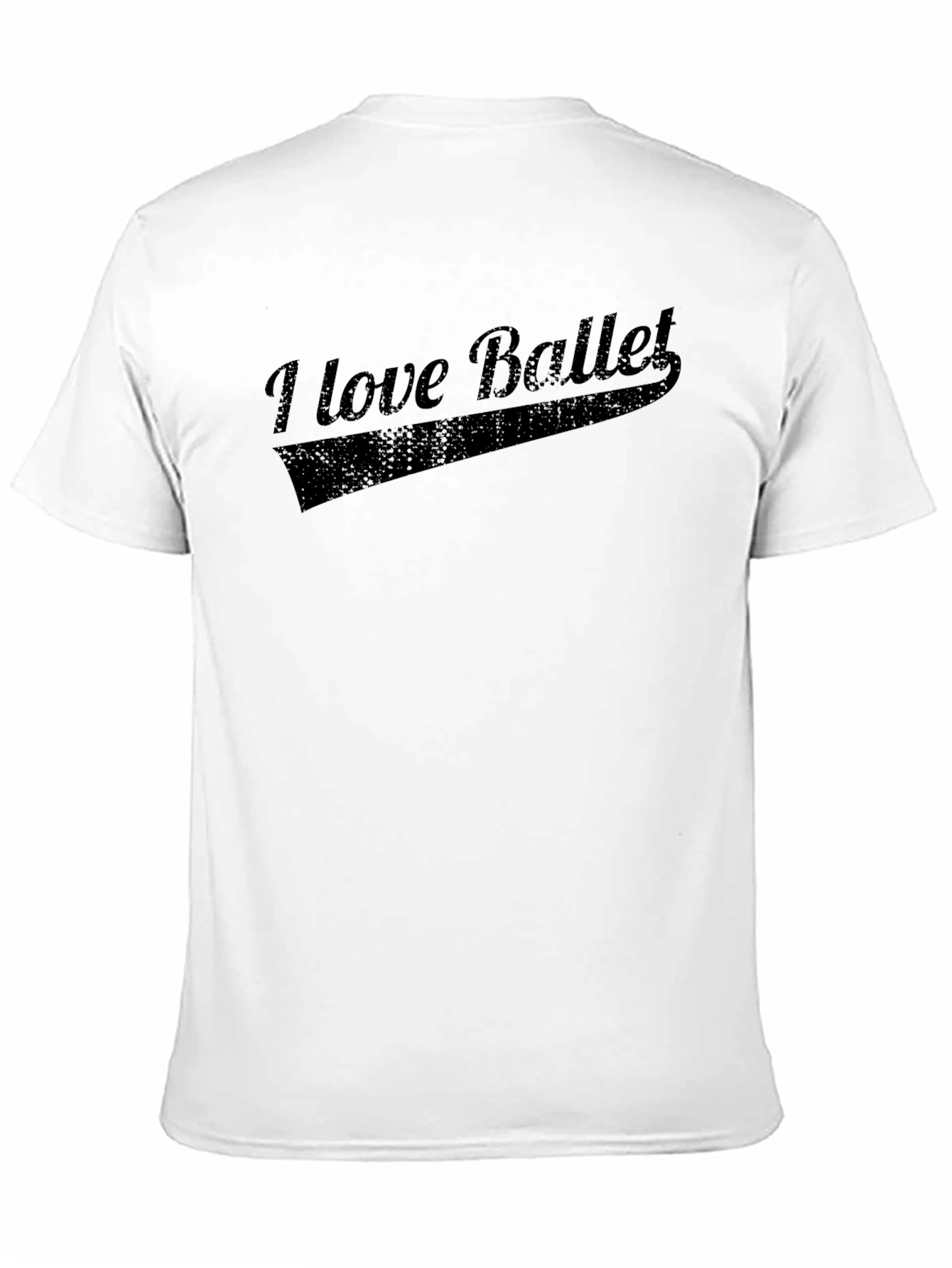 I Love Ballet Black T-Shirt