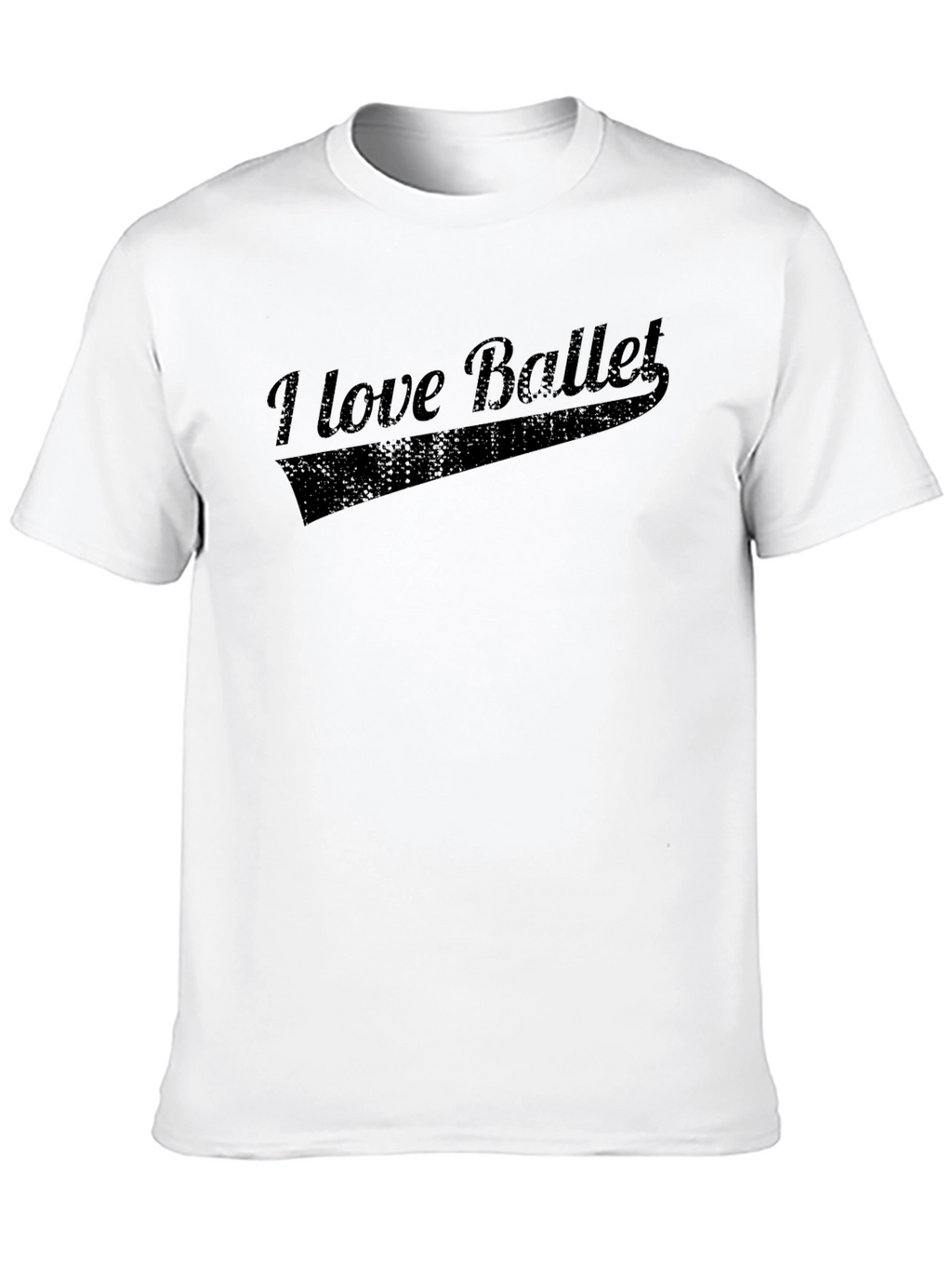 I Love Ballet Black T-Shirt