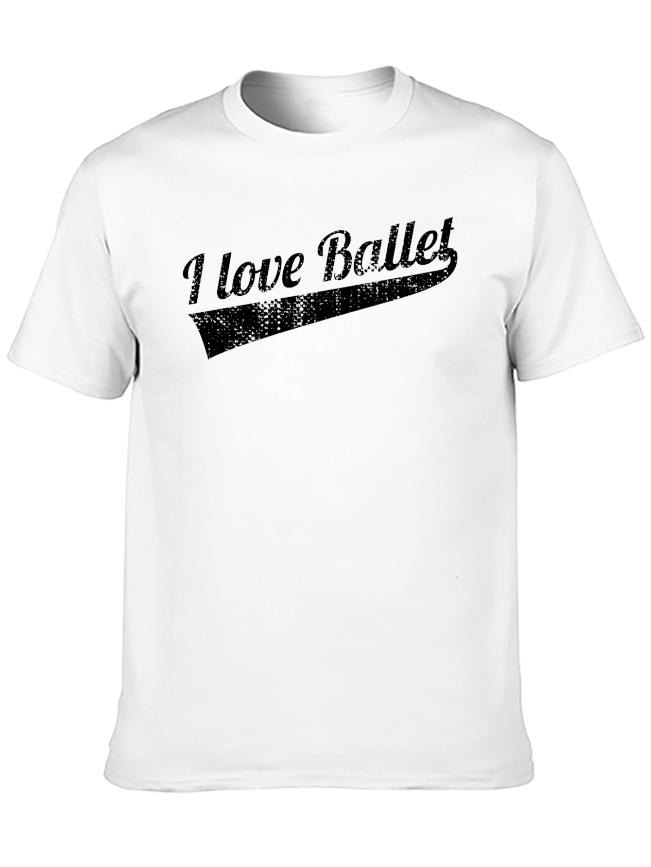 I Love Ballet Black T-Shirt