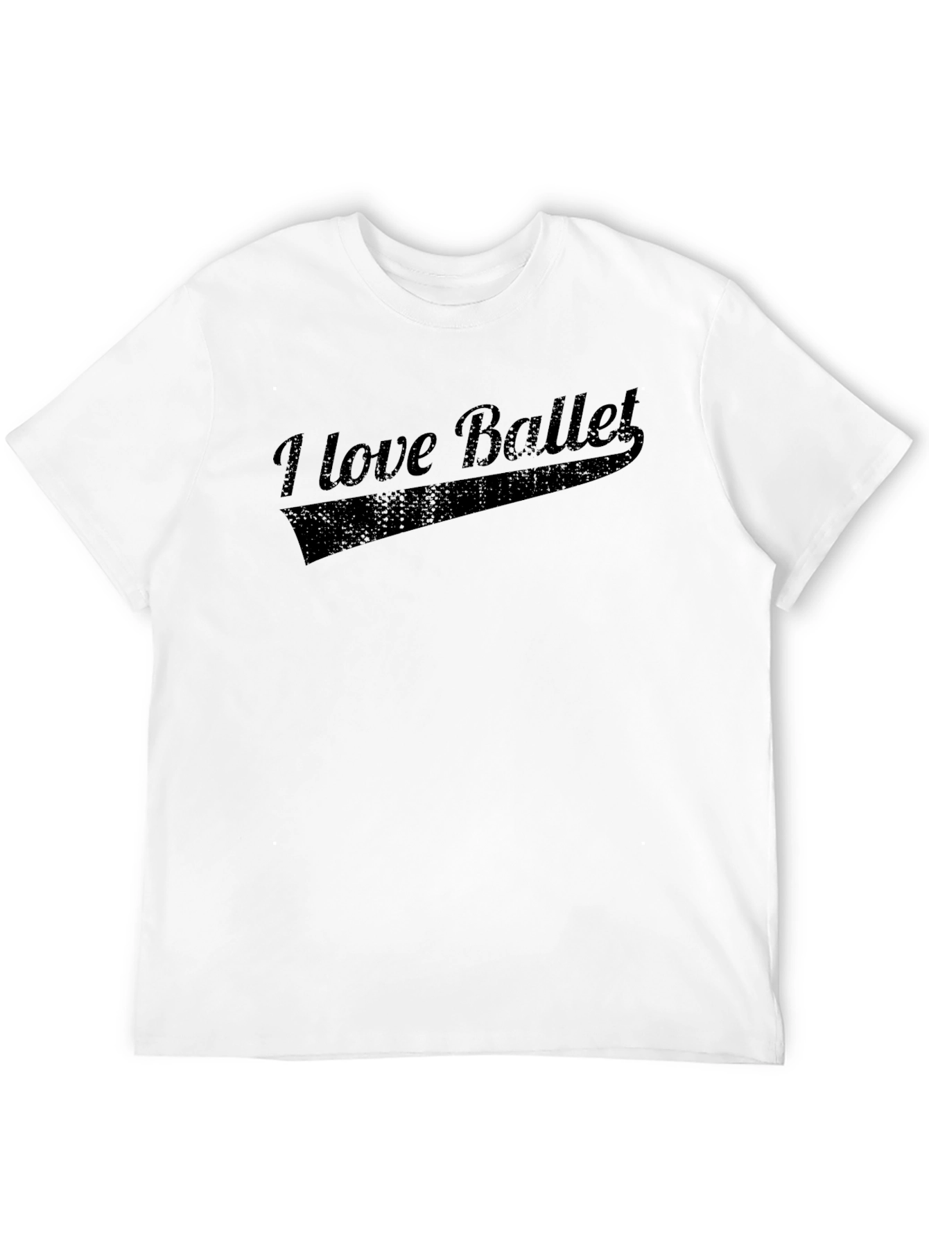 I Love Ballet Black T-Shirt