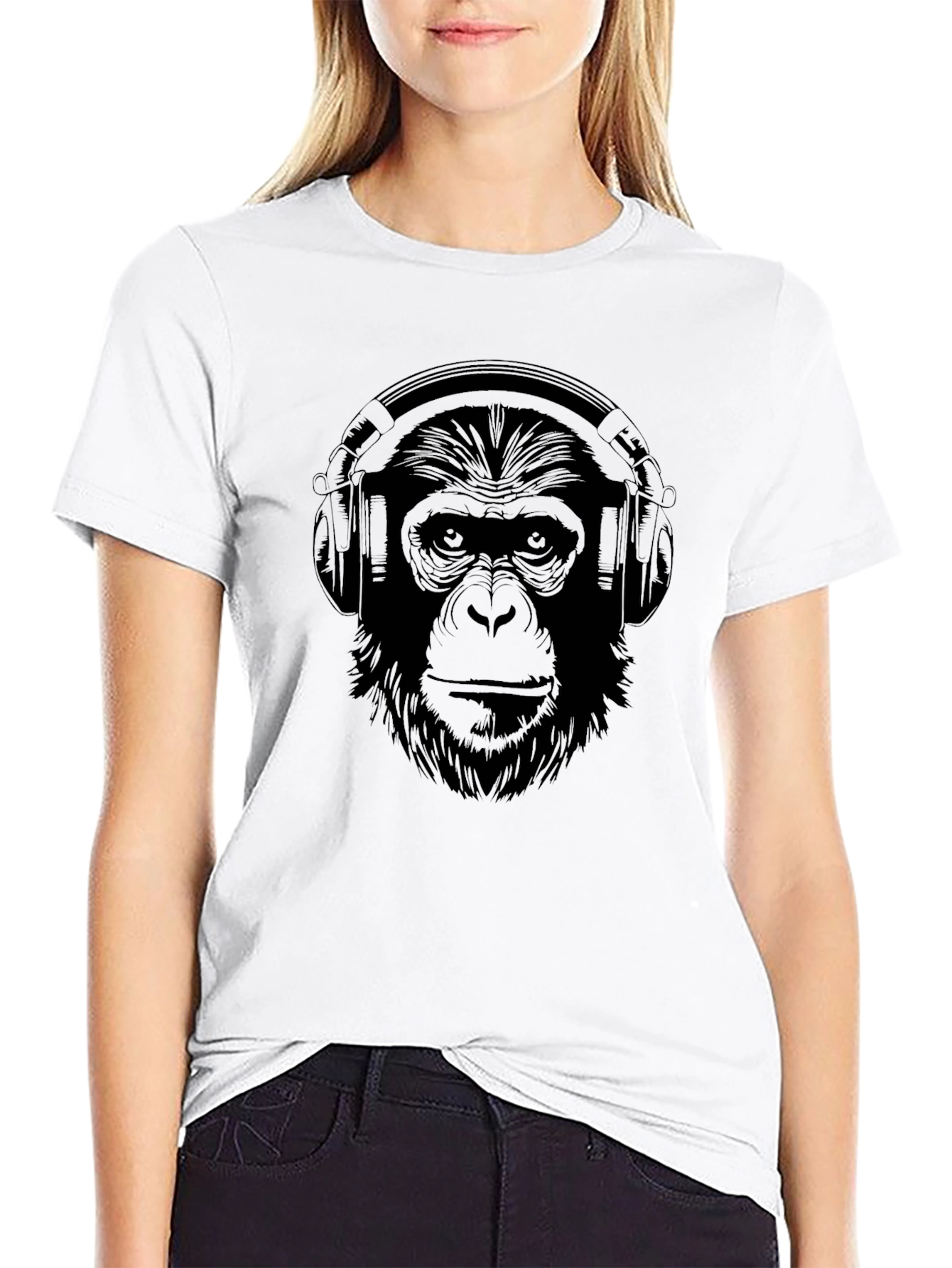 Ape DJ T-Shirt - Cool Graphic Tee